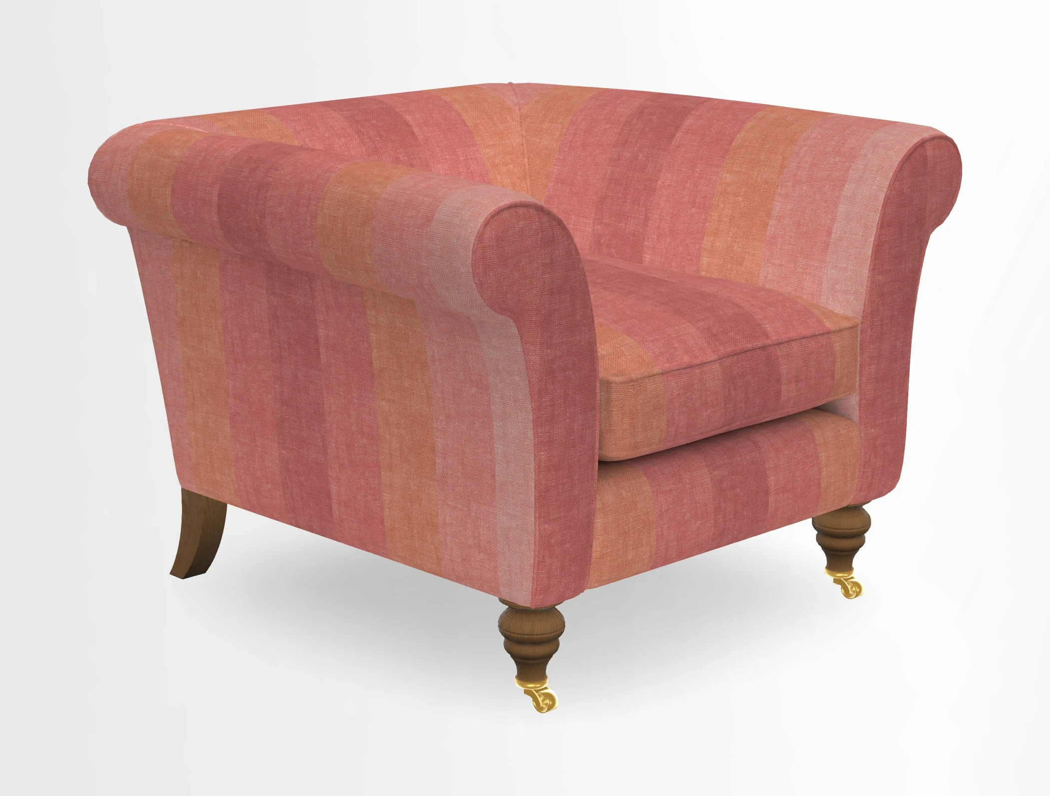 Otley Chair in Two Tone Plain Biscuit