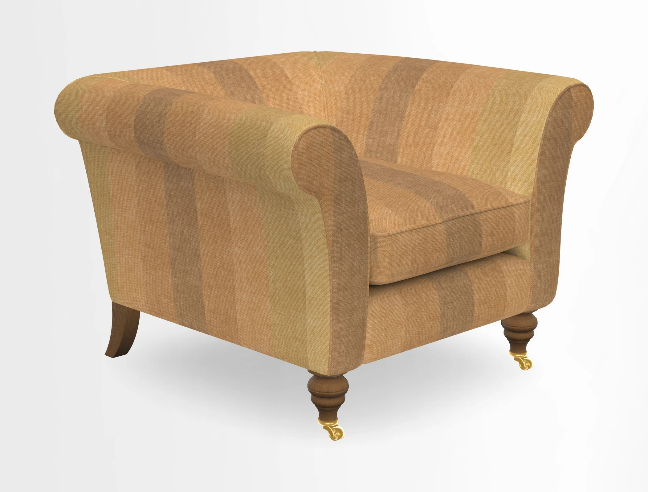 Otley Chair in Two Tone Plain Biscuit