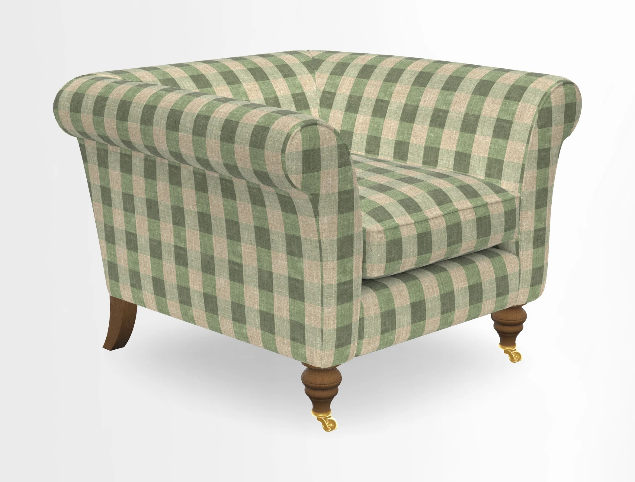Otley Chair in Two Tone Plain Biscuit