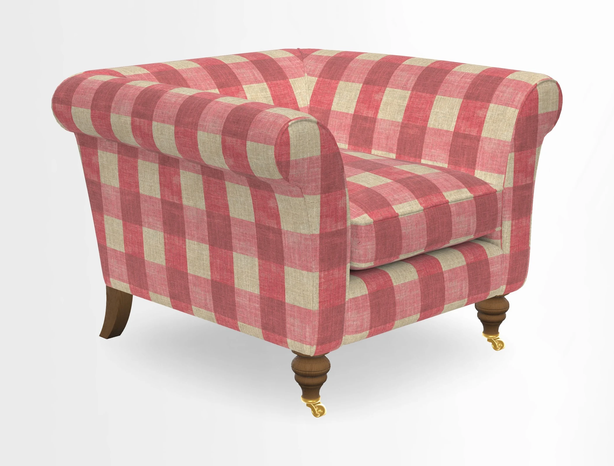 Otley Chair in Two Tone Plain Biscuit
