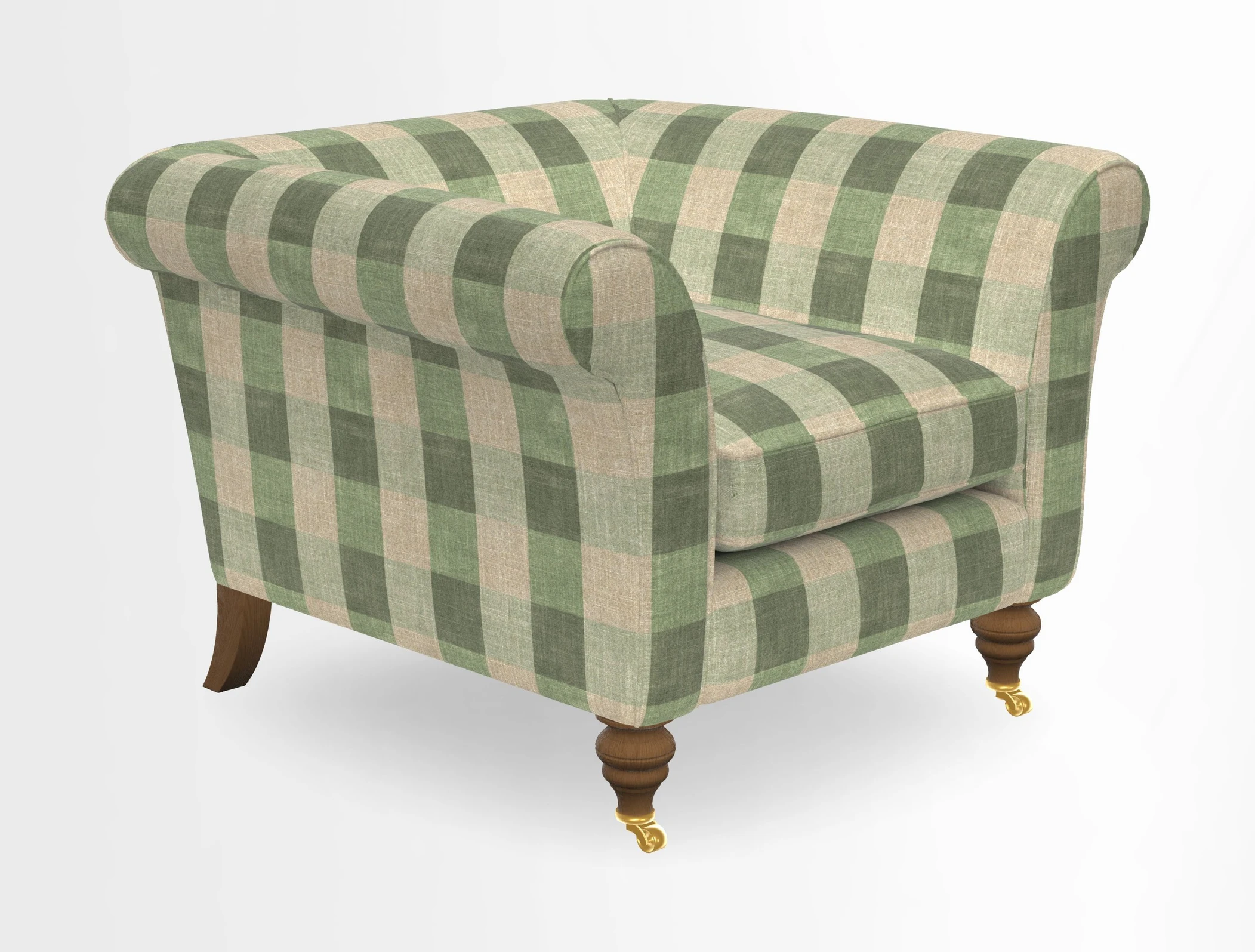 Otley Chair in Two Tone Plain Biscuit