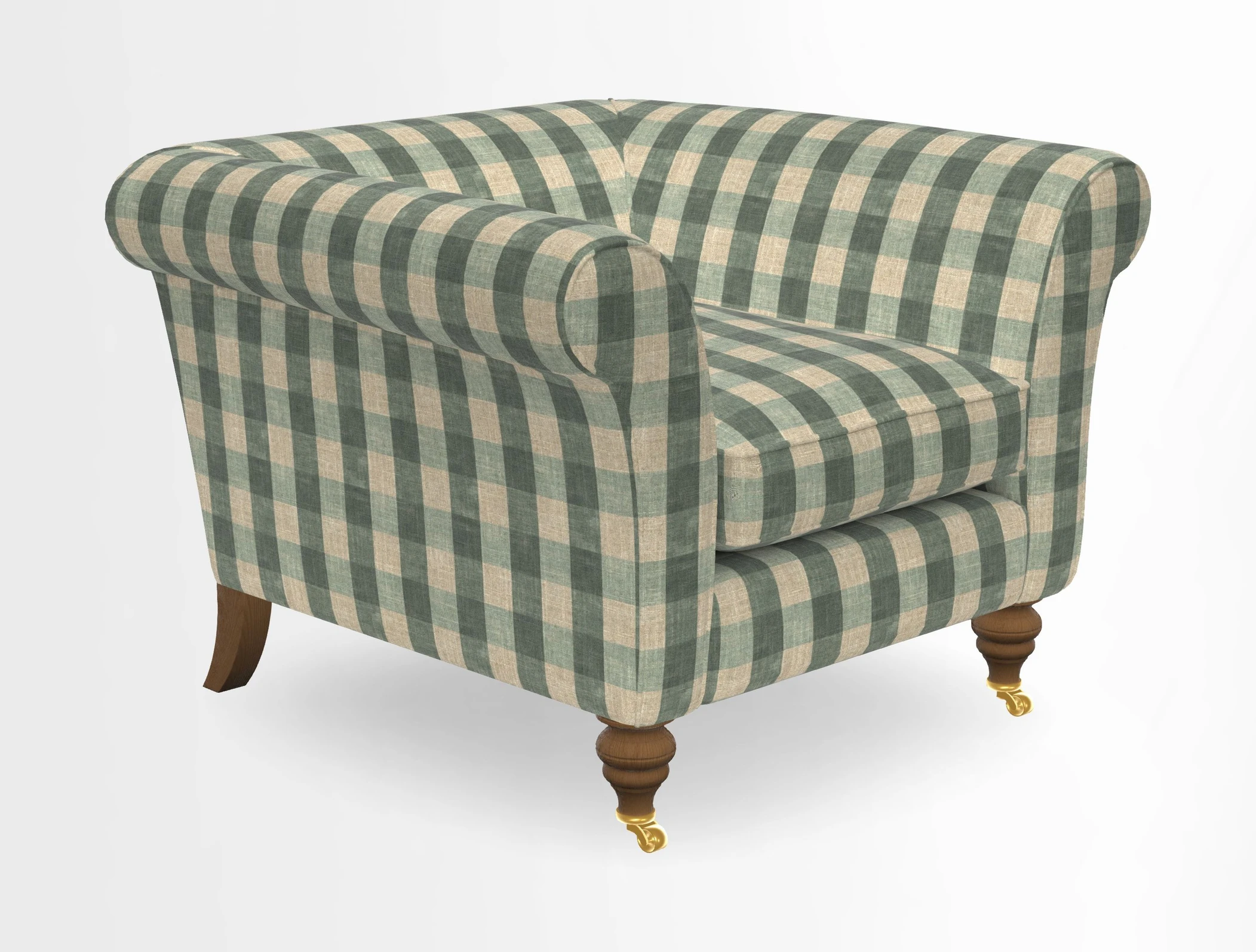 Otley Chair in Two Tone Plain Biscuit