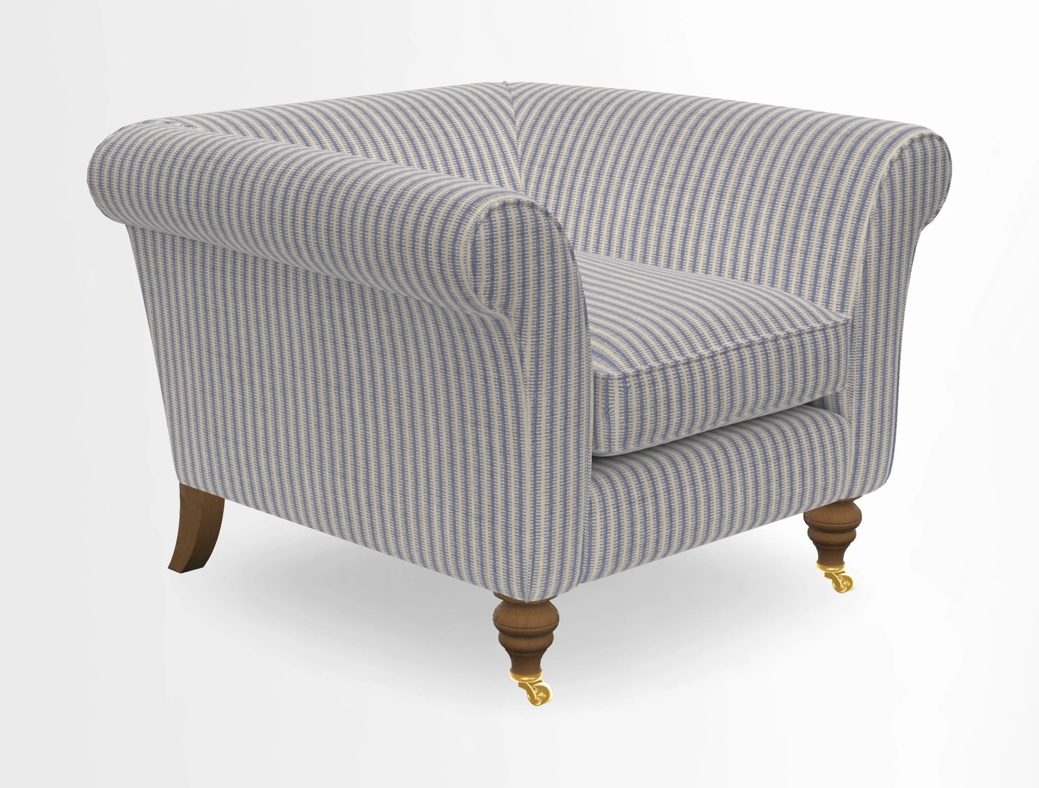 Otley Chair in Two Tone Plain Biscuit
