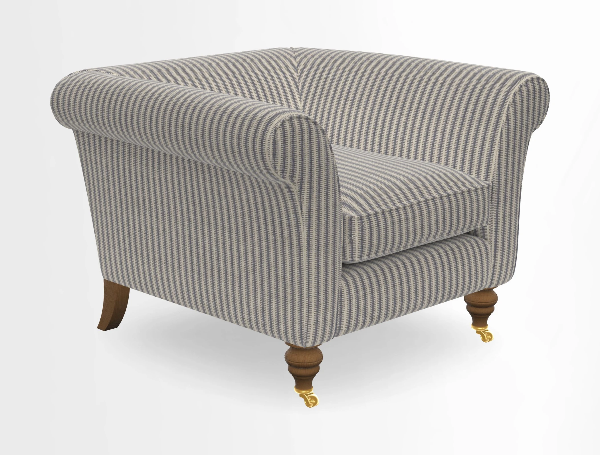 Otley Chair in Two Tone Plain Biscuit