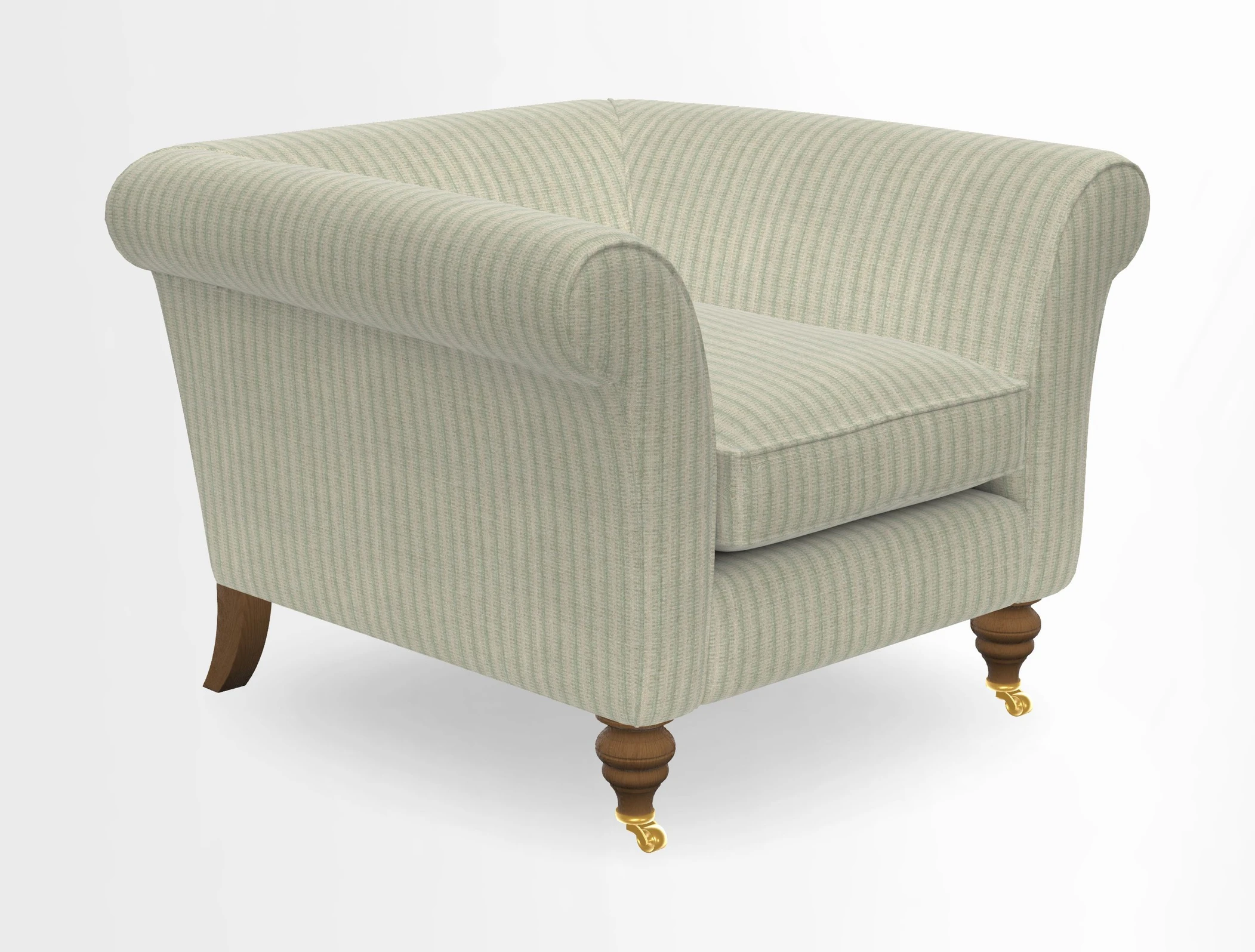 Otley Chair in Two Tone Plain Biscuit