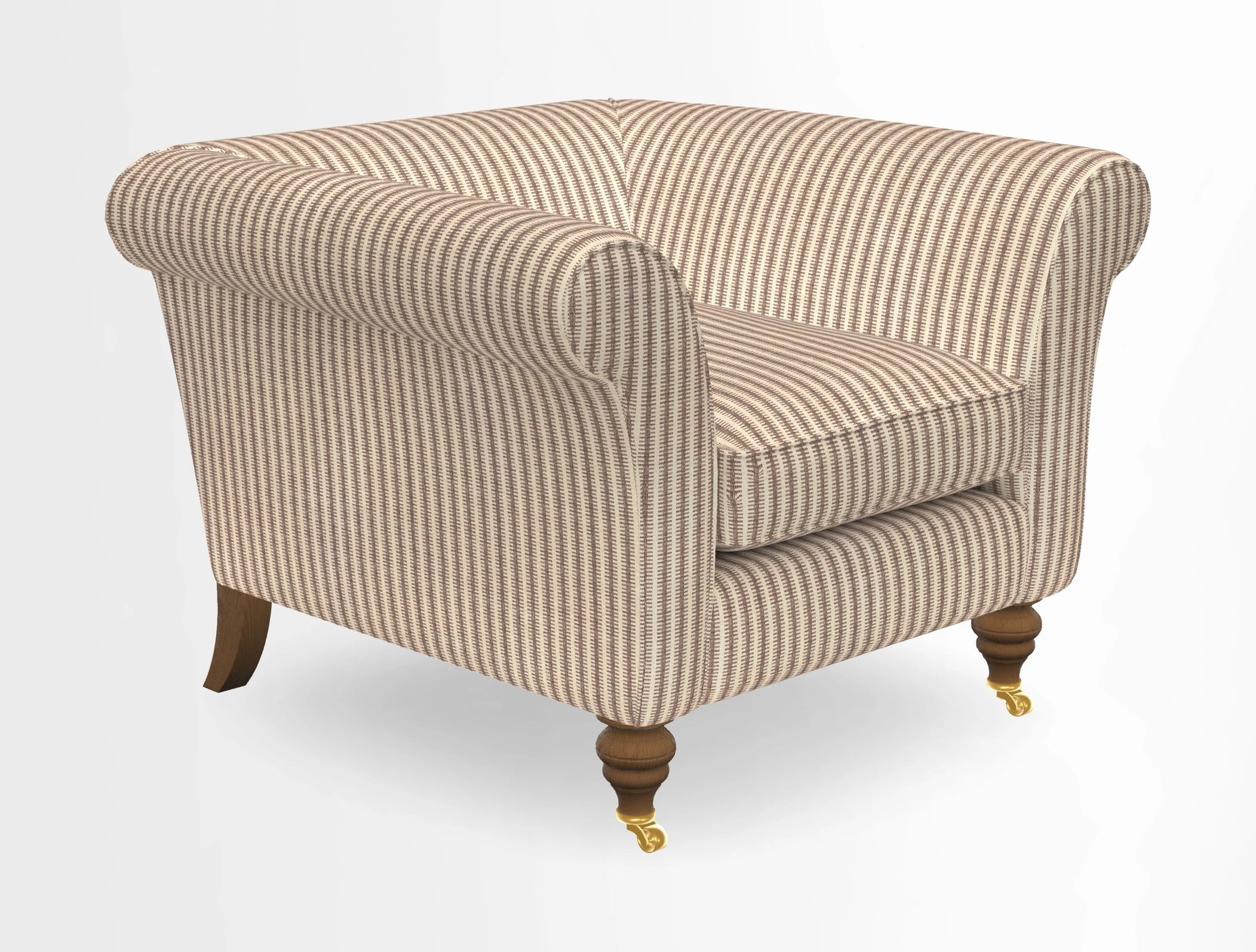 Otley Chair in Two Tone Plain Biscuit