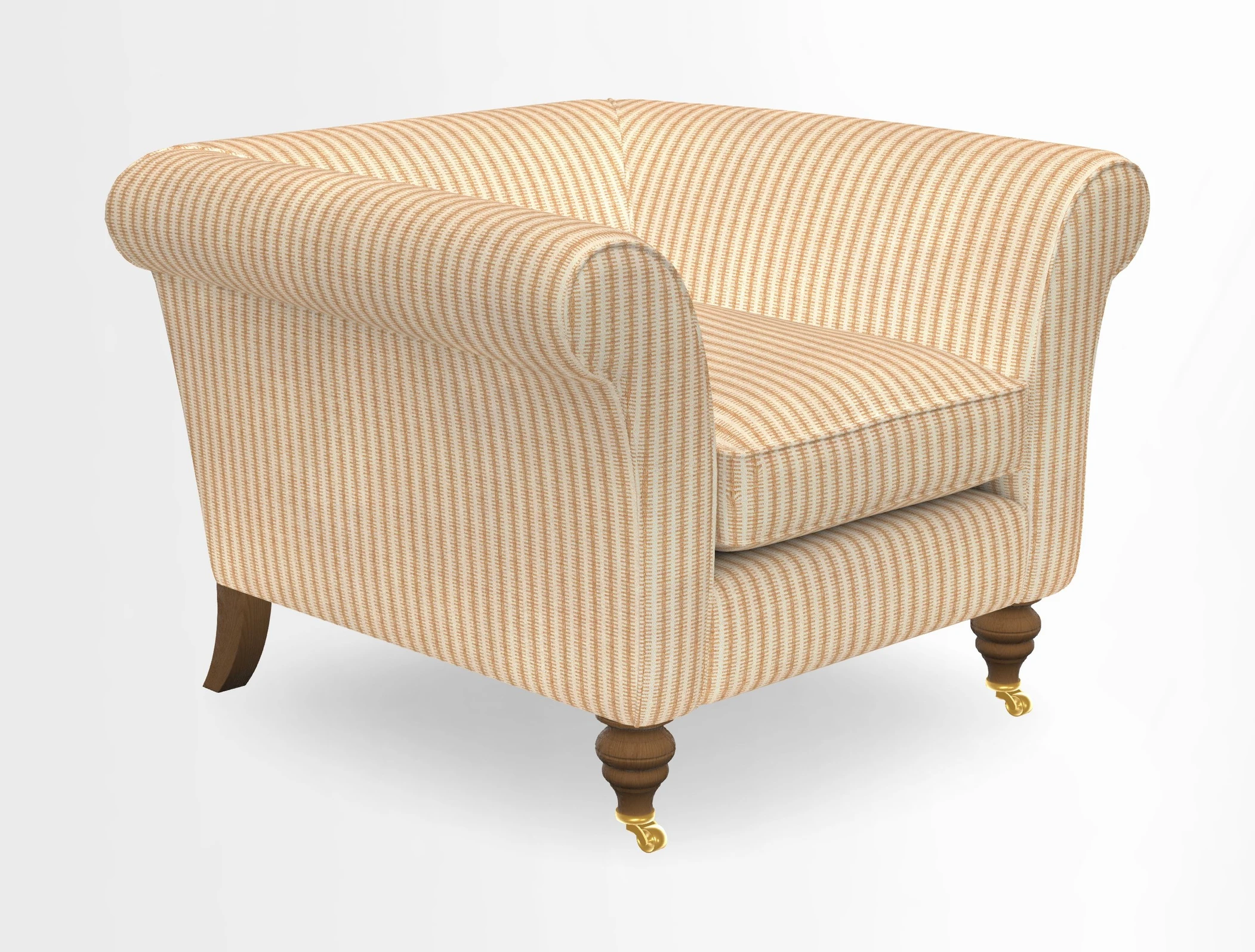 Otley Chair in Two Tone Plain Biscuit