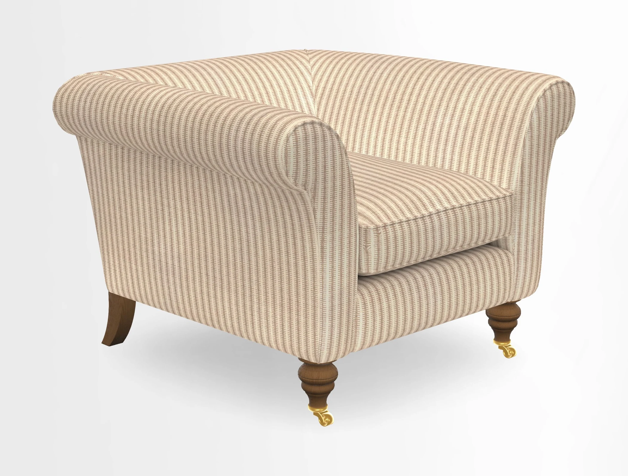 Otley Chair in Two Tone Plain Biscuit