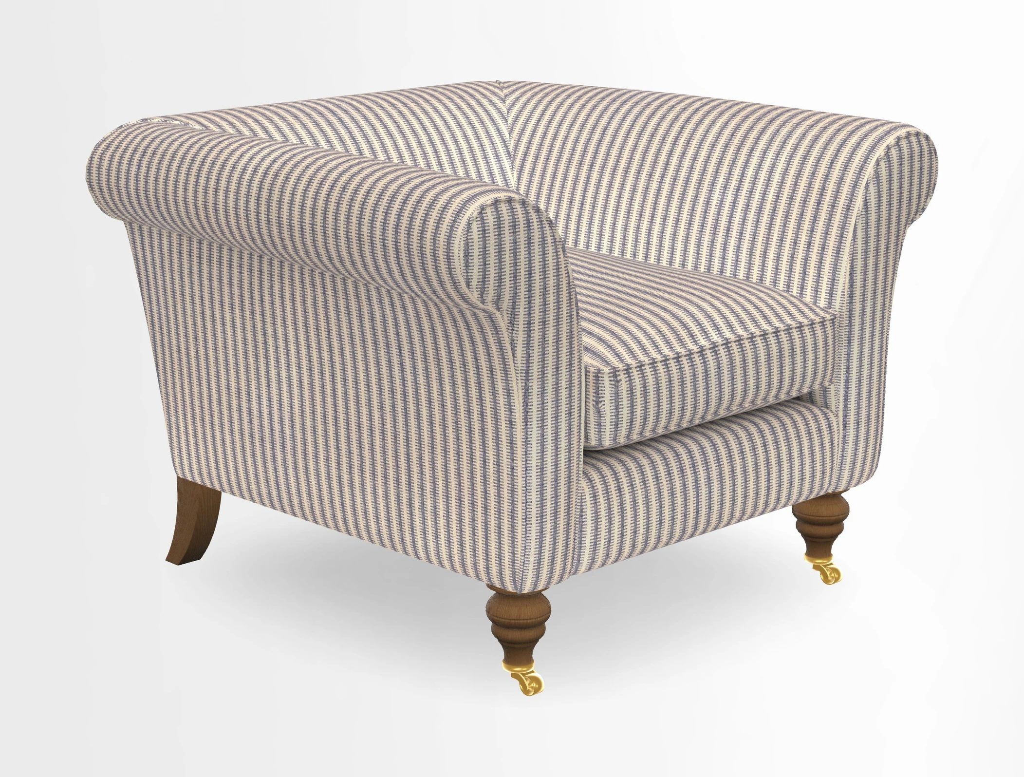 Otley Chair in Two Tone Plain Biscuit