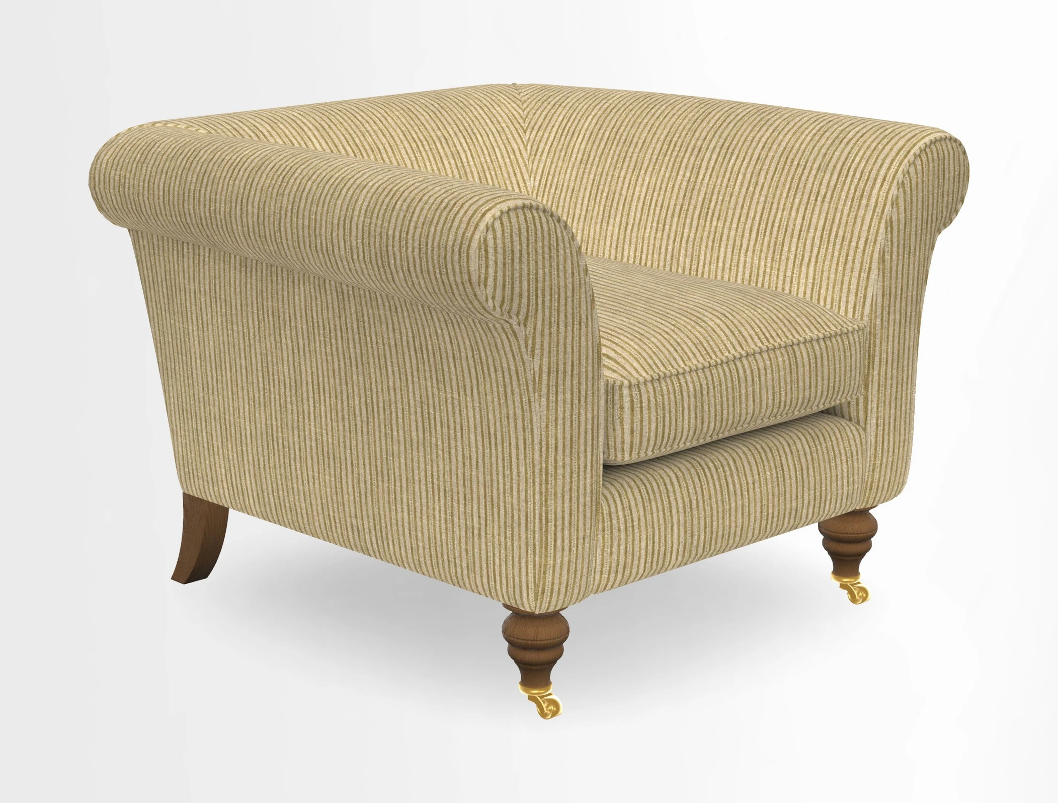 Otley Chair in Two Tone Plain Biscuit