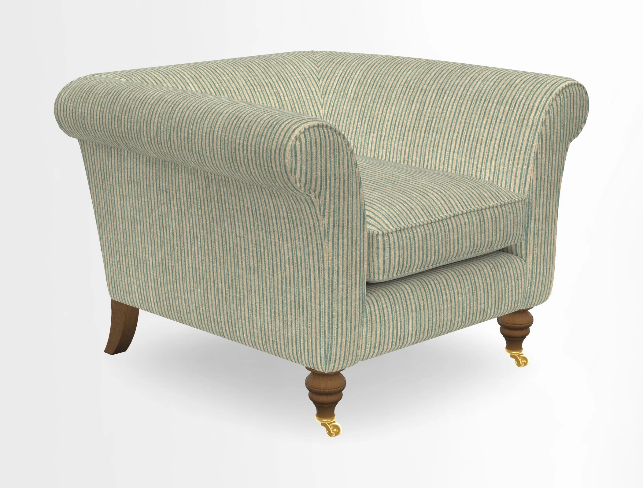 Otley Chair in Two Tone Plain Biscuit