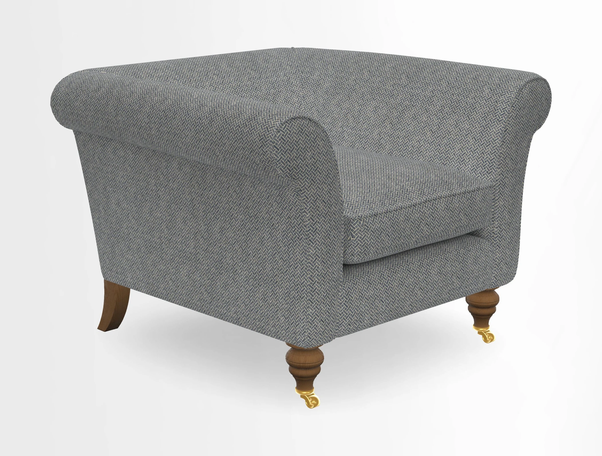 Otley Chair in Two Tone Plain Biscuit