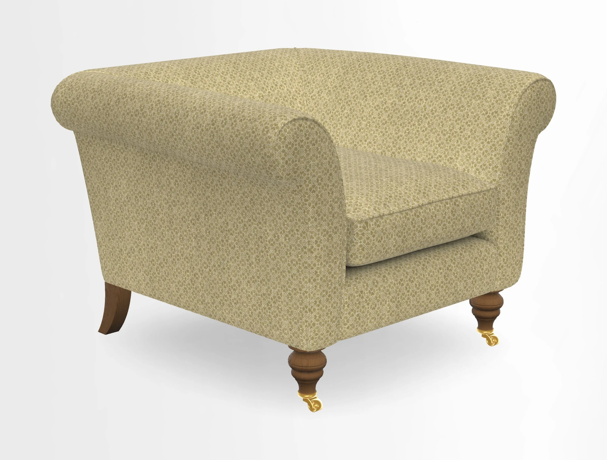 Otley Chair in Two Tone Plain Biscuit