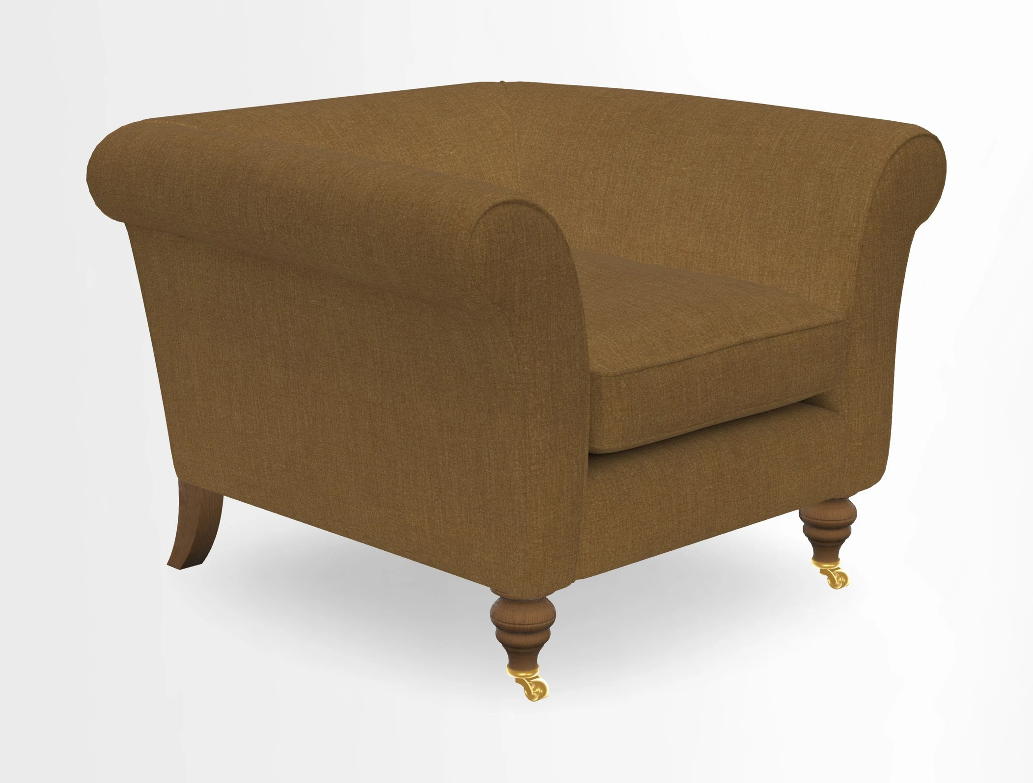 Otley Chair in Two Tone Plain Biscuit