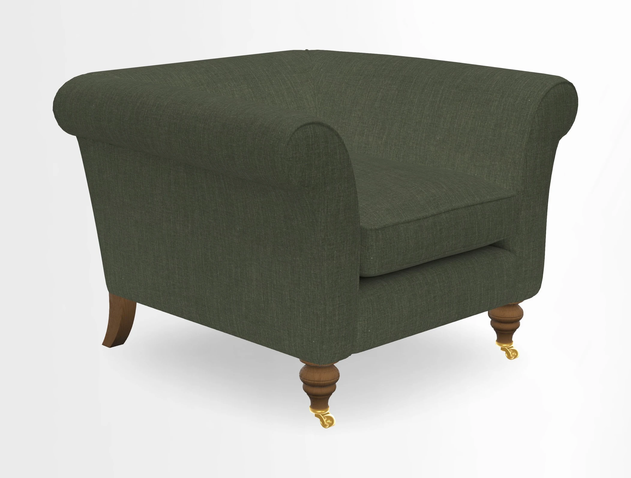 Otley Chair in Two Tone Plain Biscuit