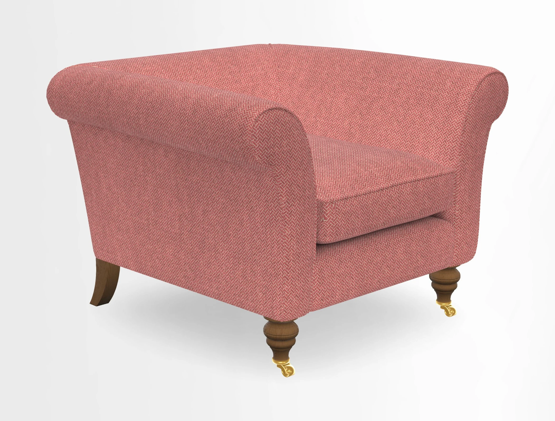 Otley Chair in Two Tone Plain Biscuit