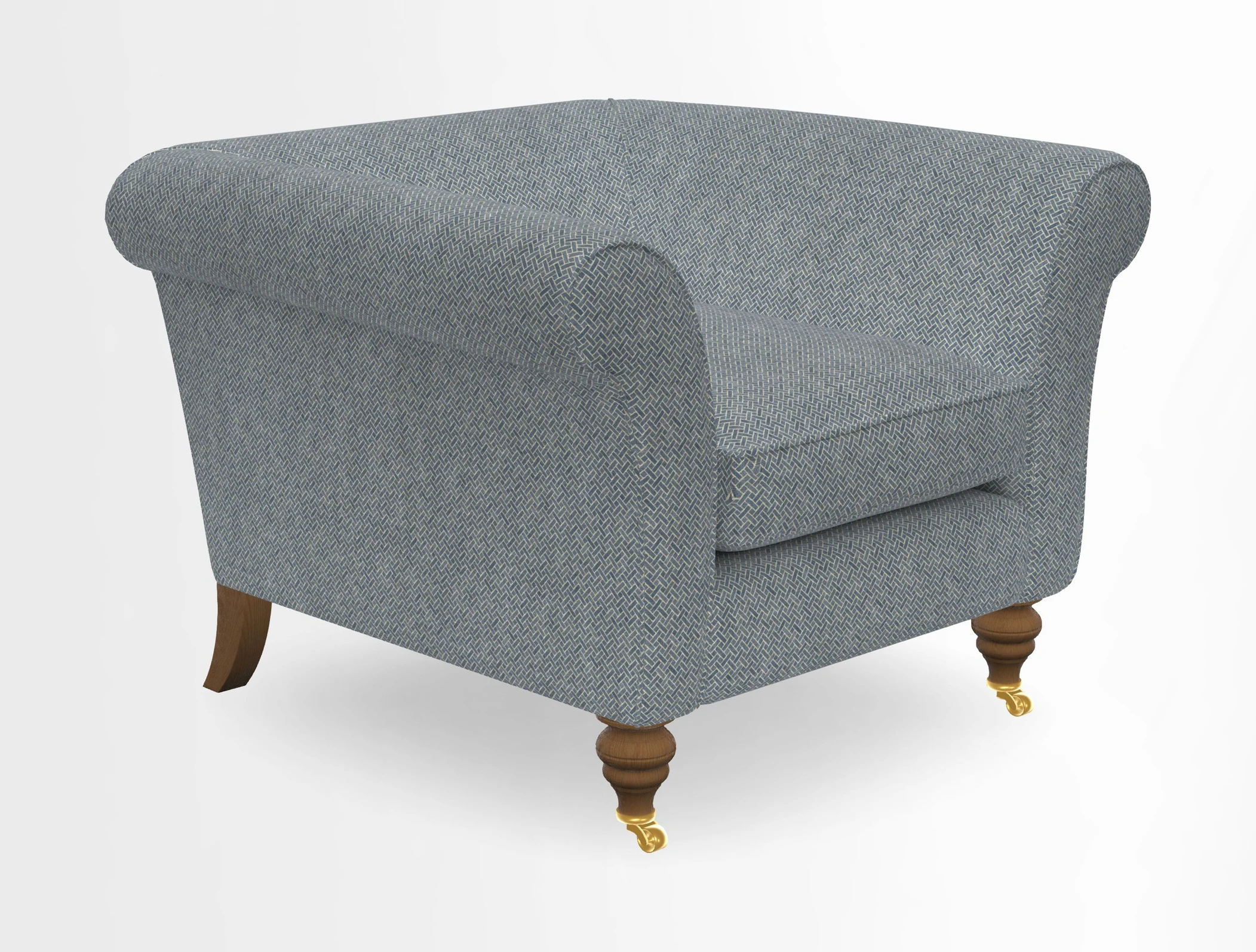 Otley Chair in Two Tone Plain Biscuit