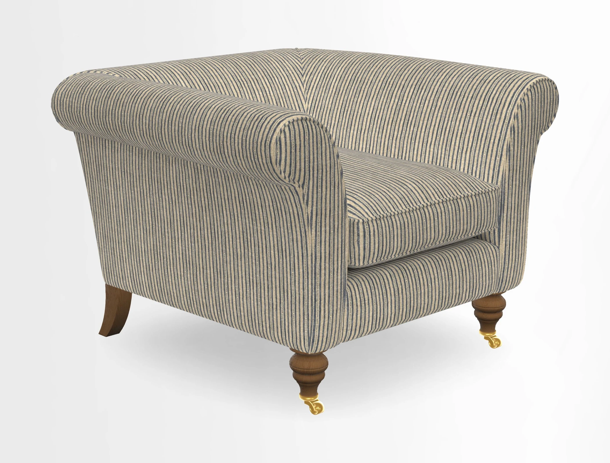 Otley Chair in Two Tone Plain Biscuit
