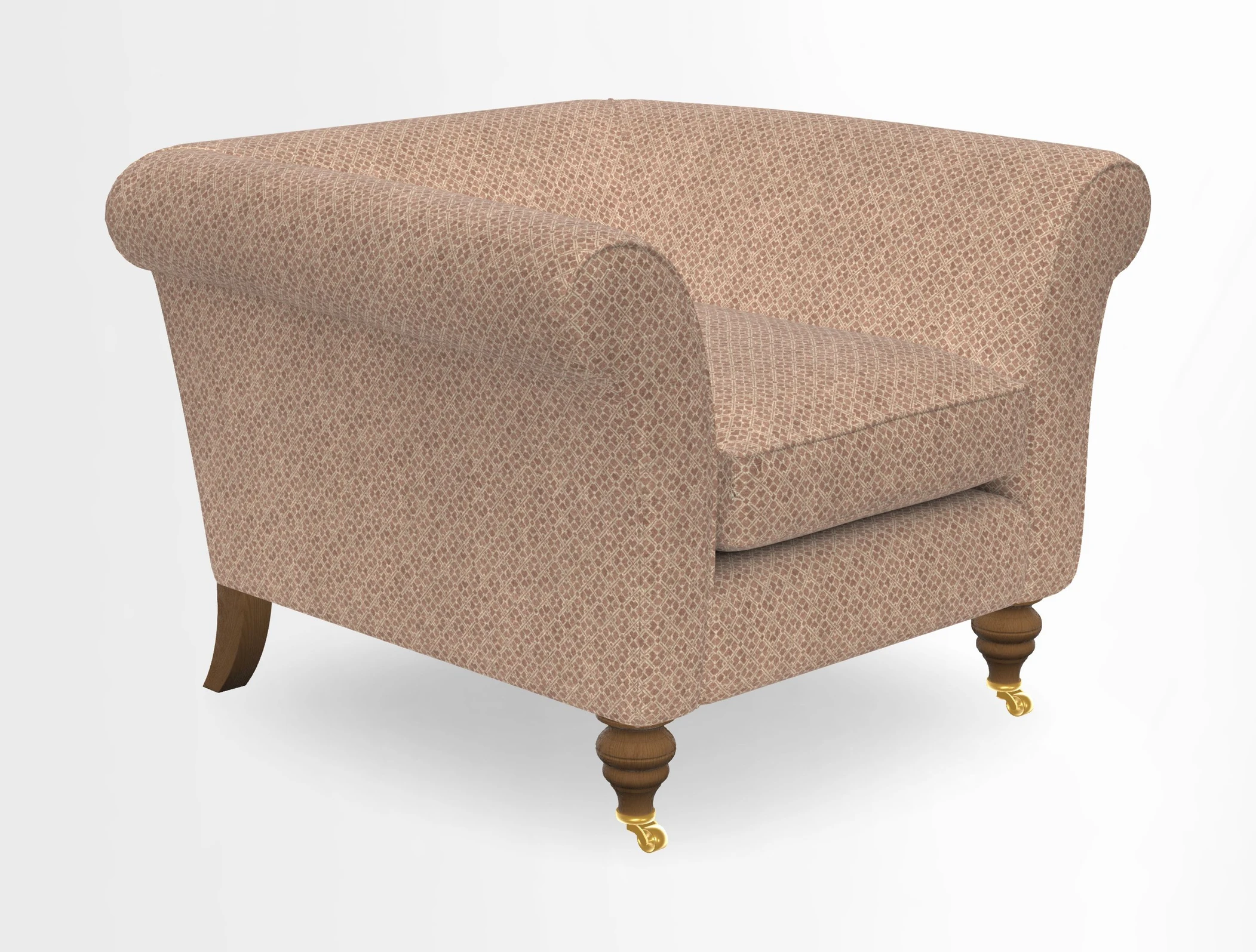Otley Chair in Two Tone Plain Biscuit