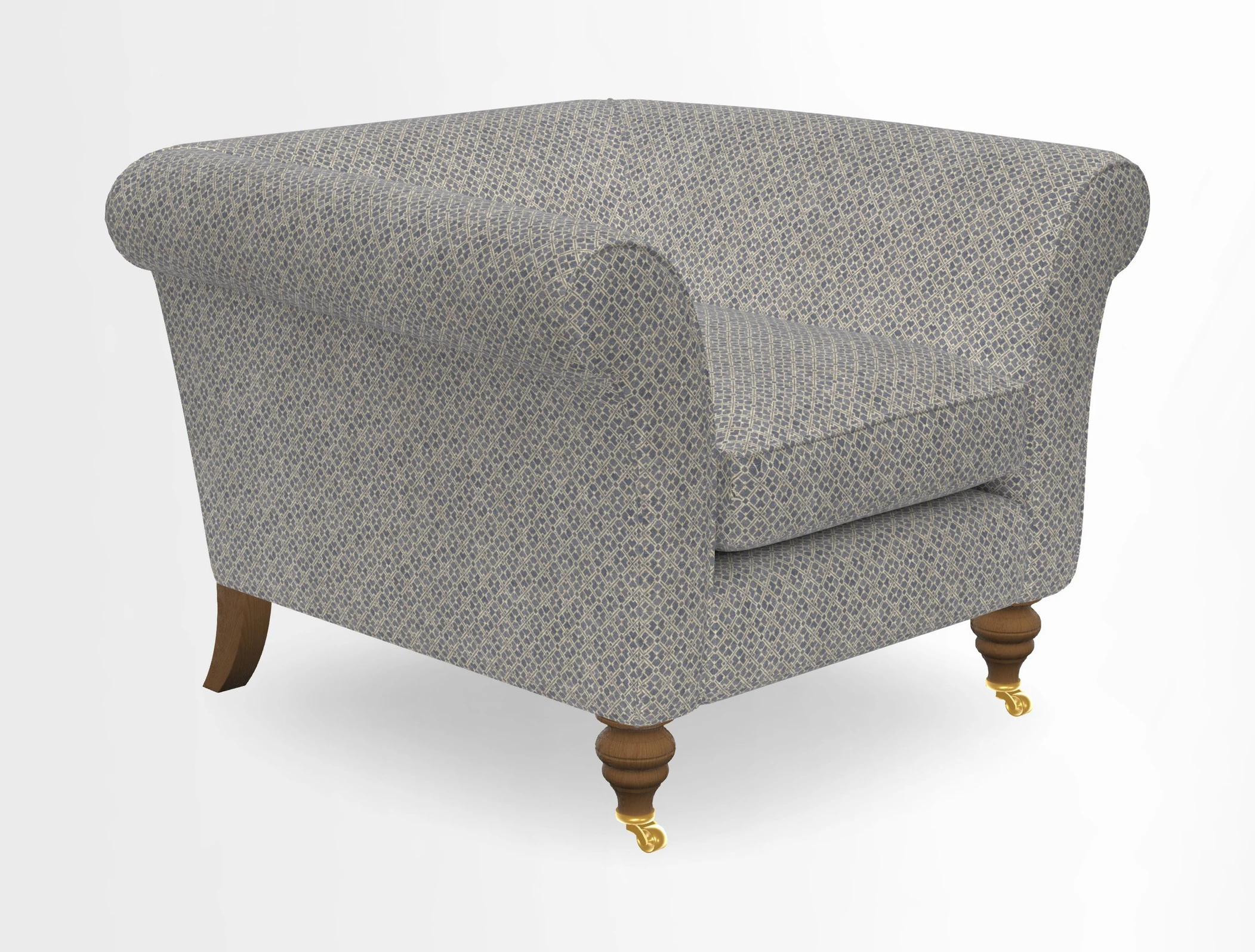 Otley Chair in Two Tone Plain Biscuit