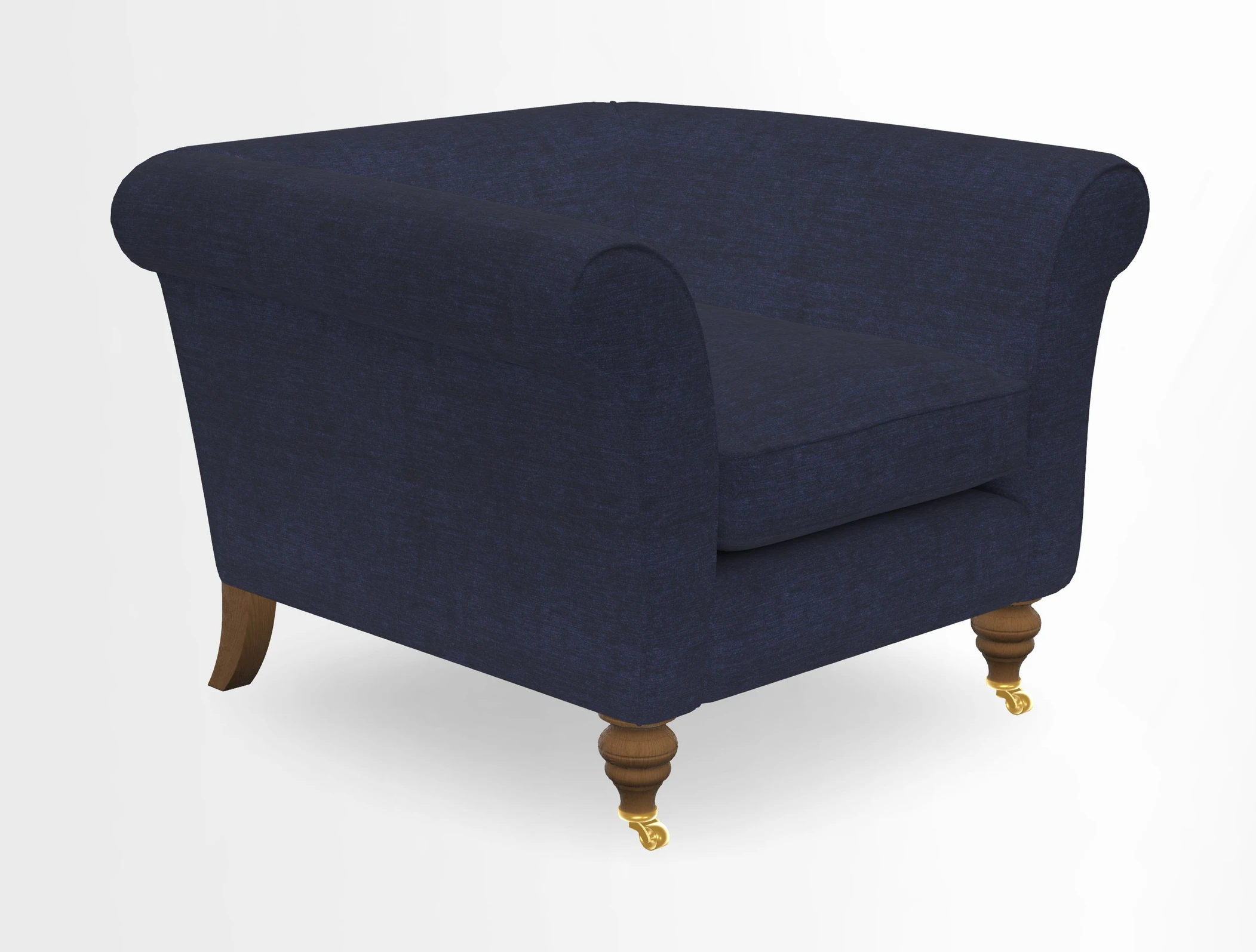 Otley Chair in Two Tone Plain Biscuit
