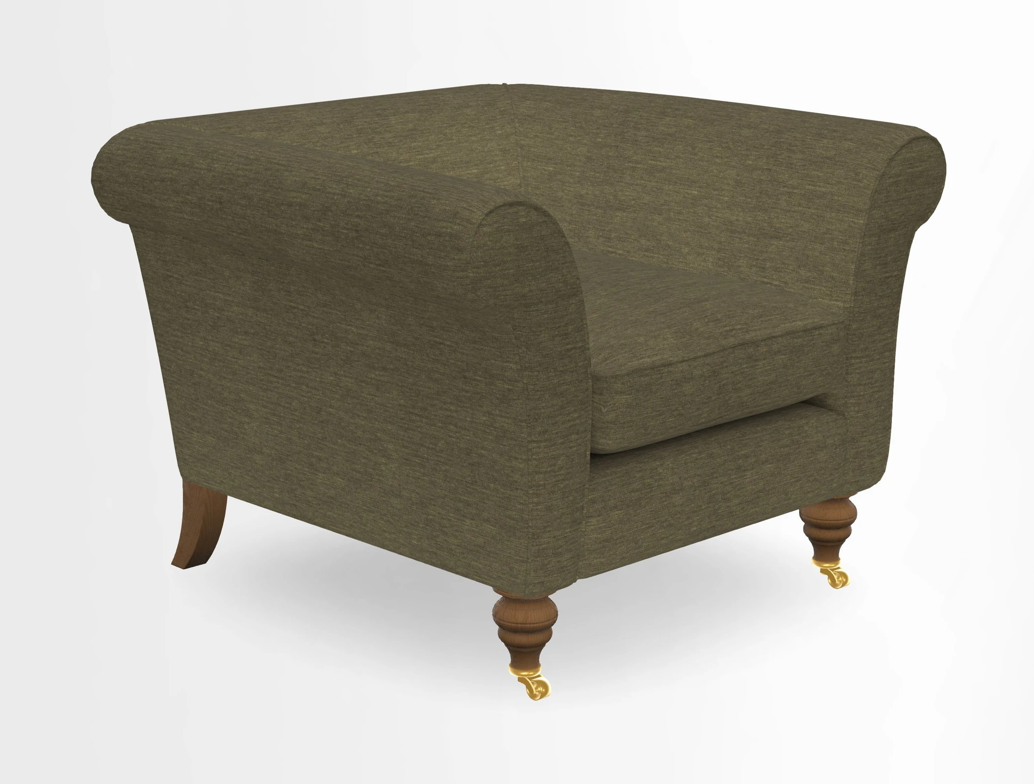 Otley Chair in Two Tone Plain Biscuit
