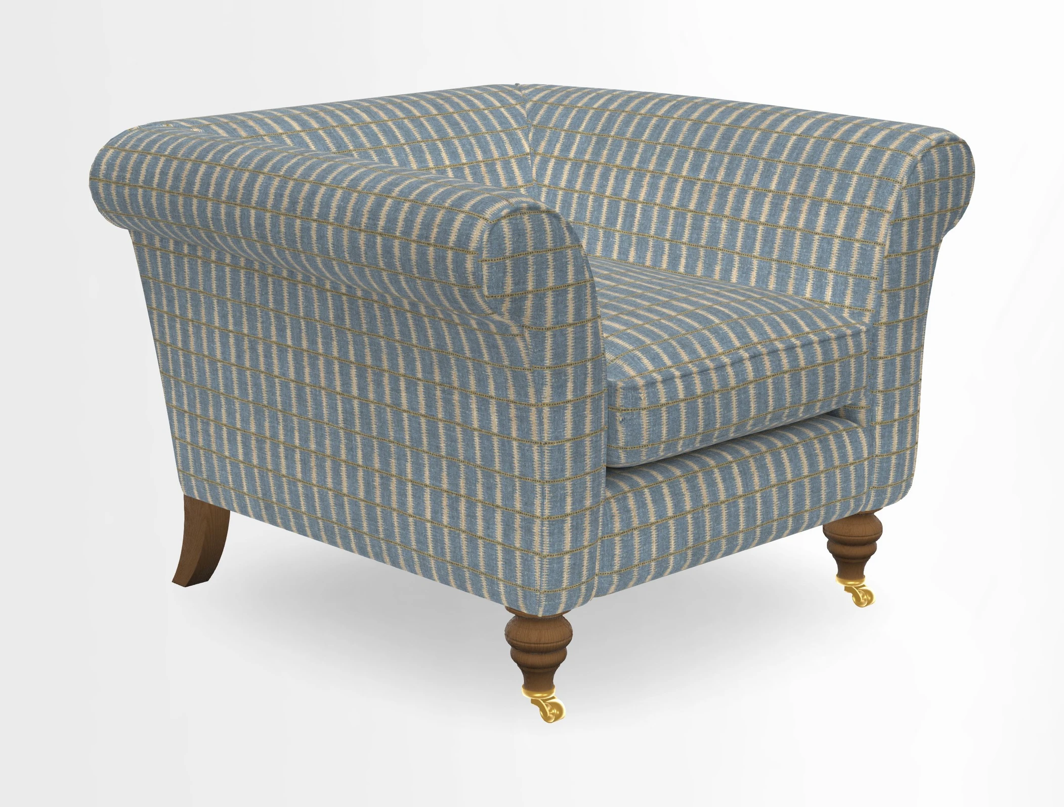 Otley Chair in Two Tone Plain Biscuit