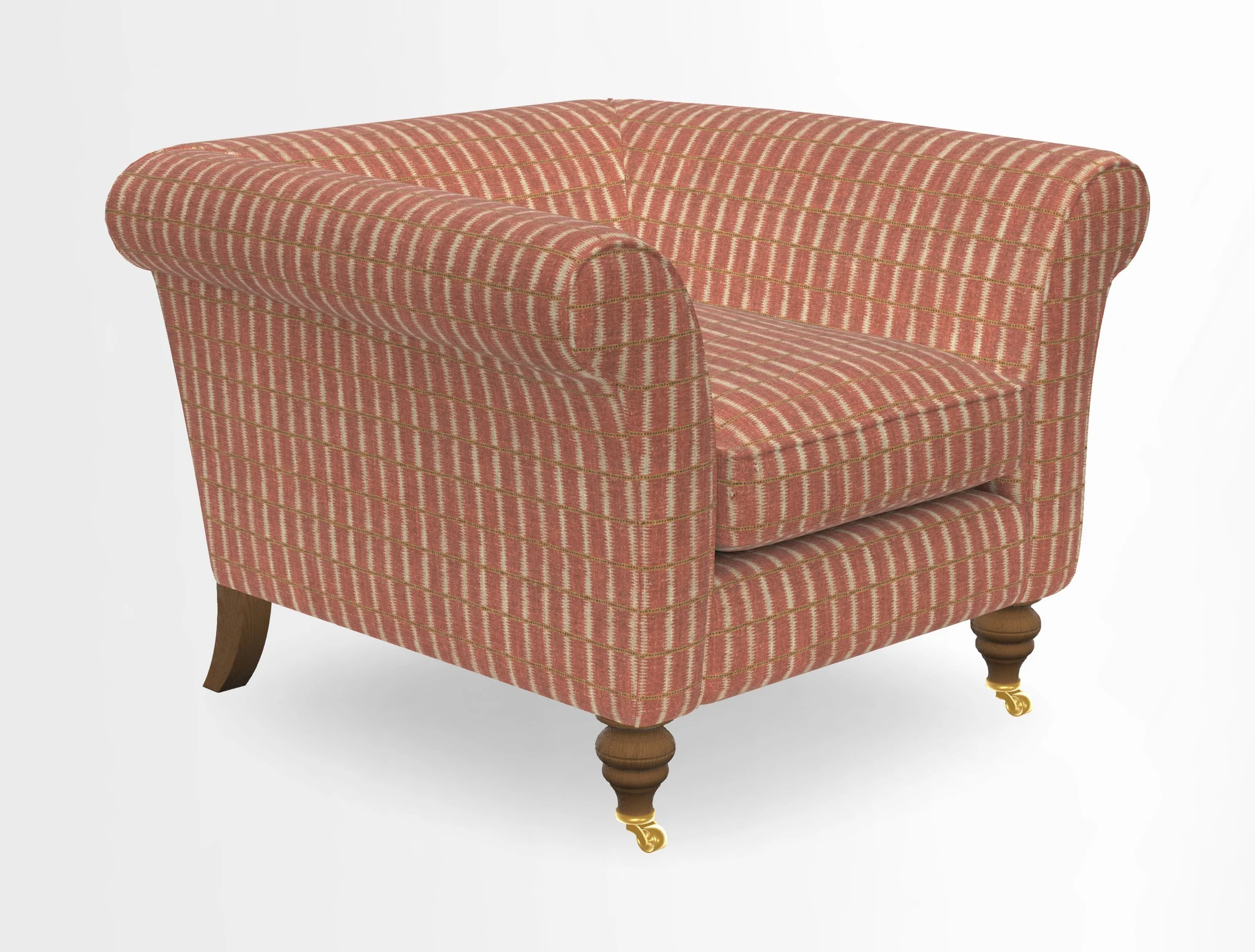 Otley Chair in Two Tone Plain Biscuit