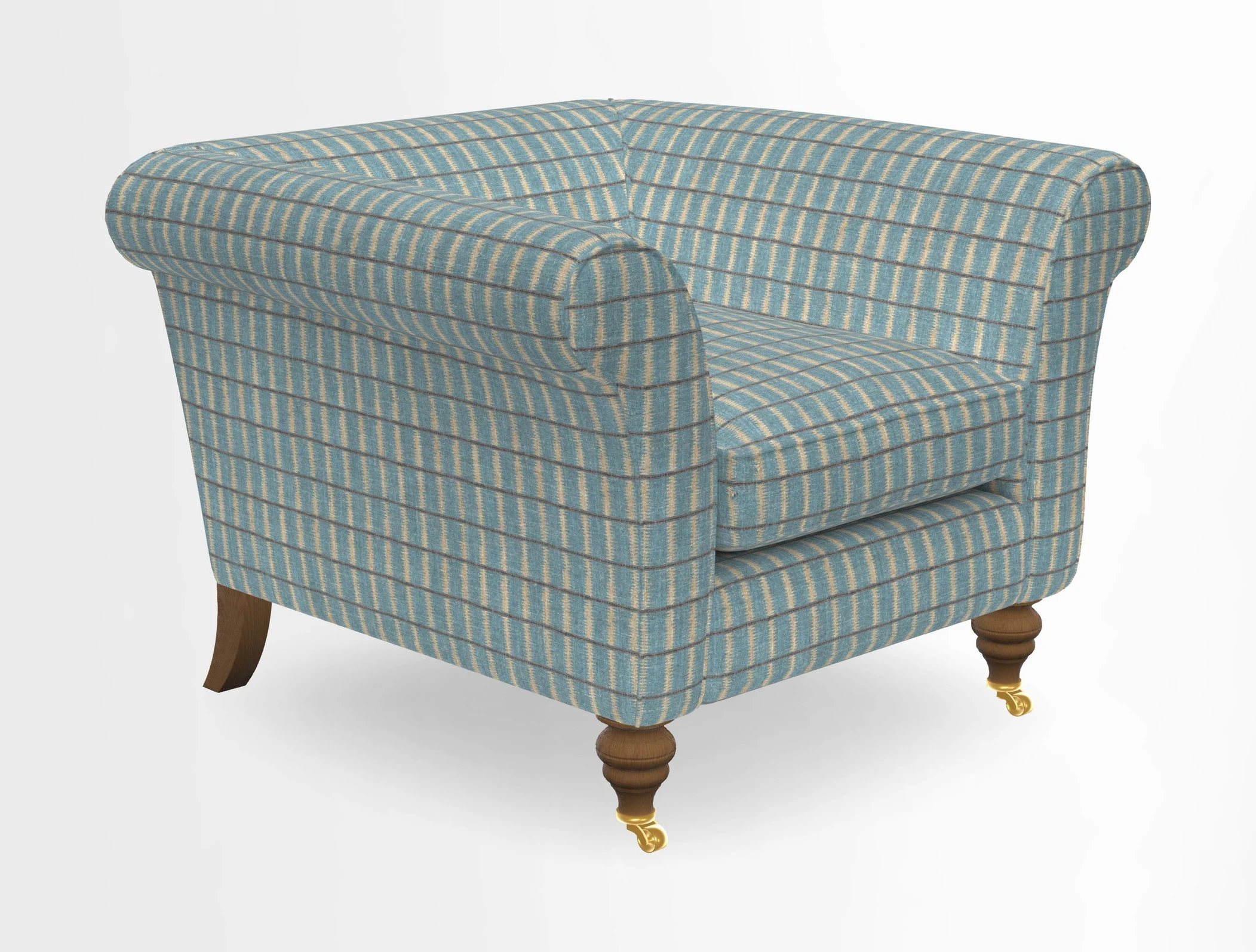 Otley Chair in Two Tone Plain Biscuit