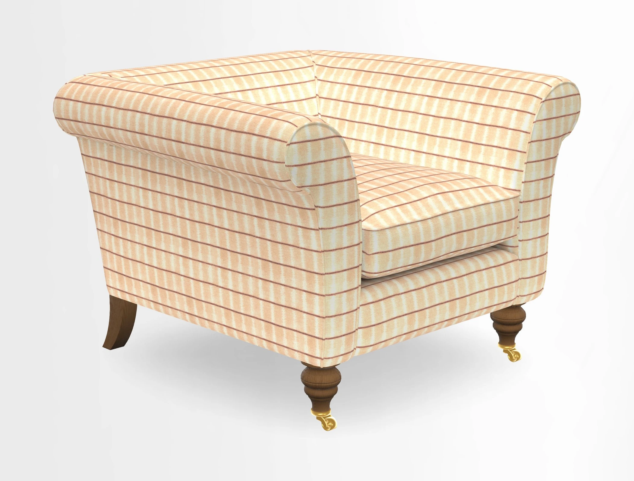 Otley Chair in Two Tone Plain Biscuit