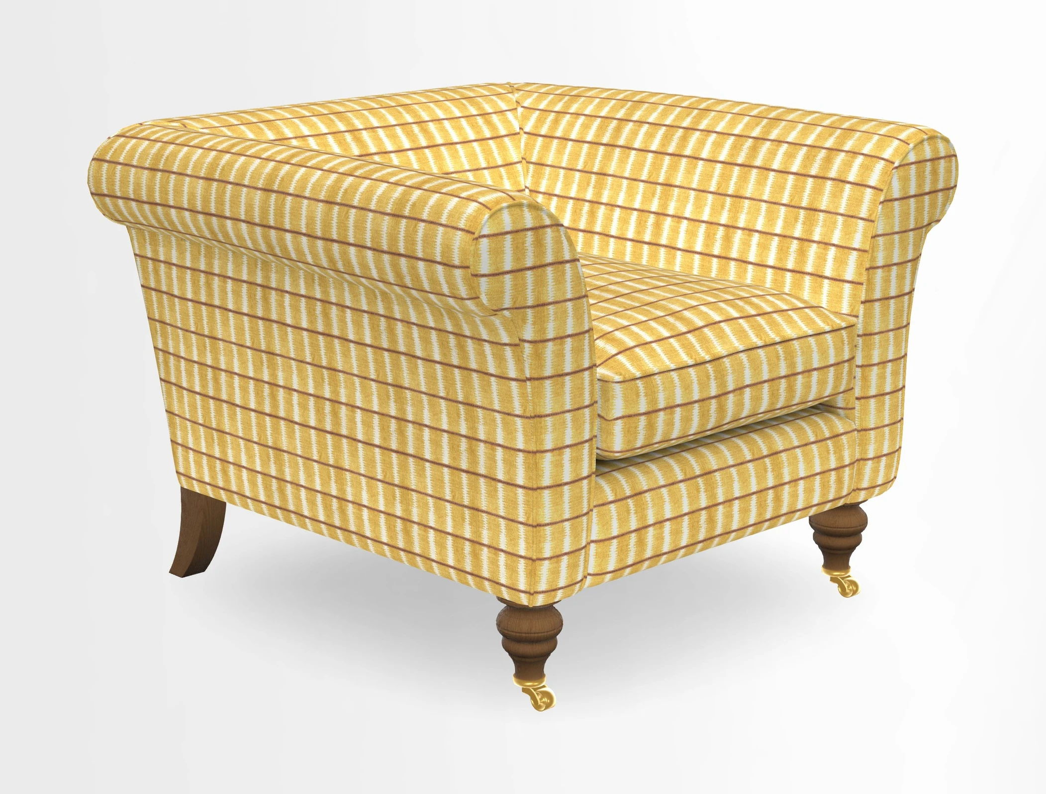Otley Chair in Two Tone Plain Biscuit