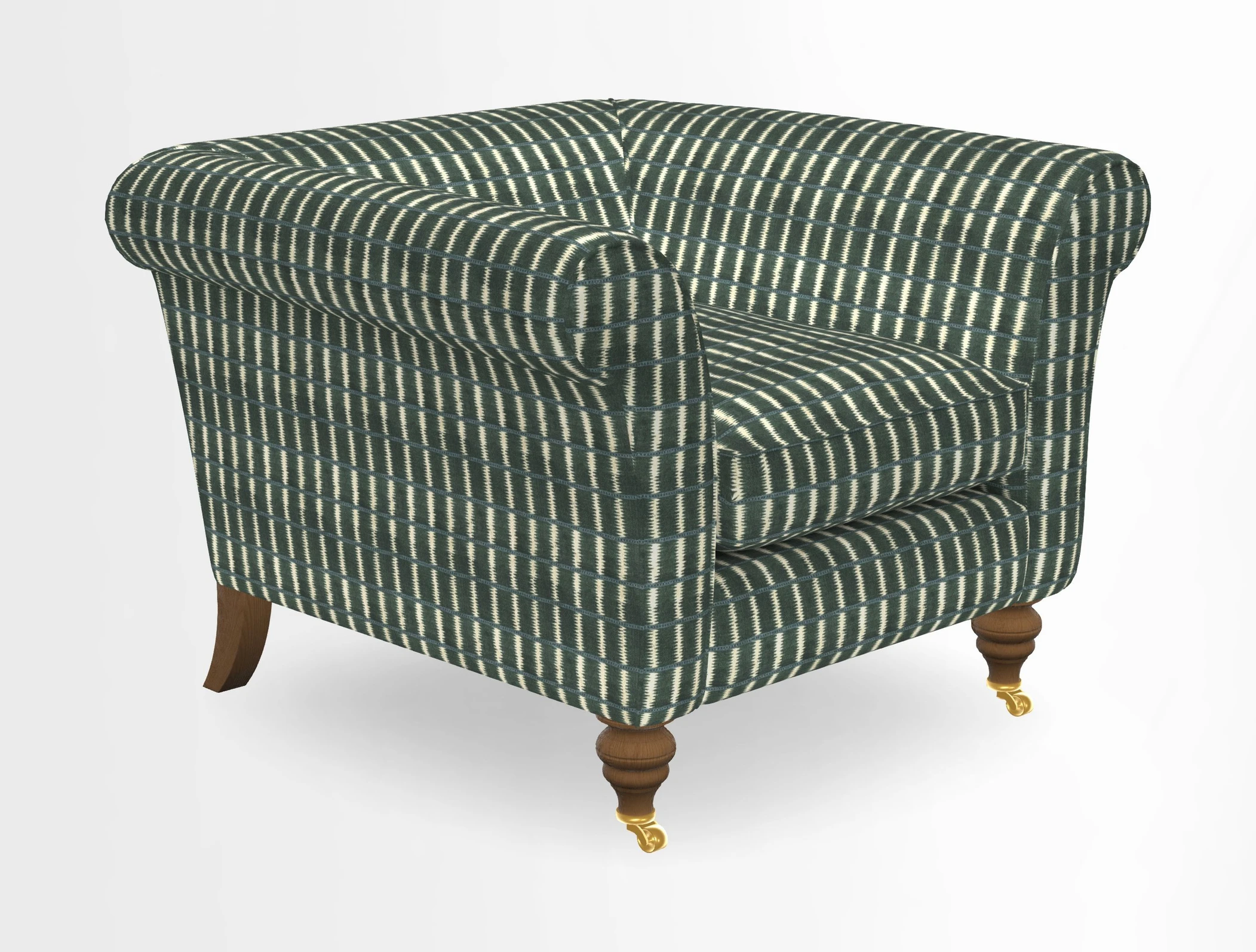 Otley Chair in Two Tone Plain Biscuit