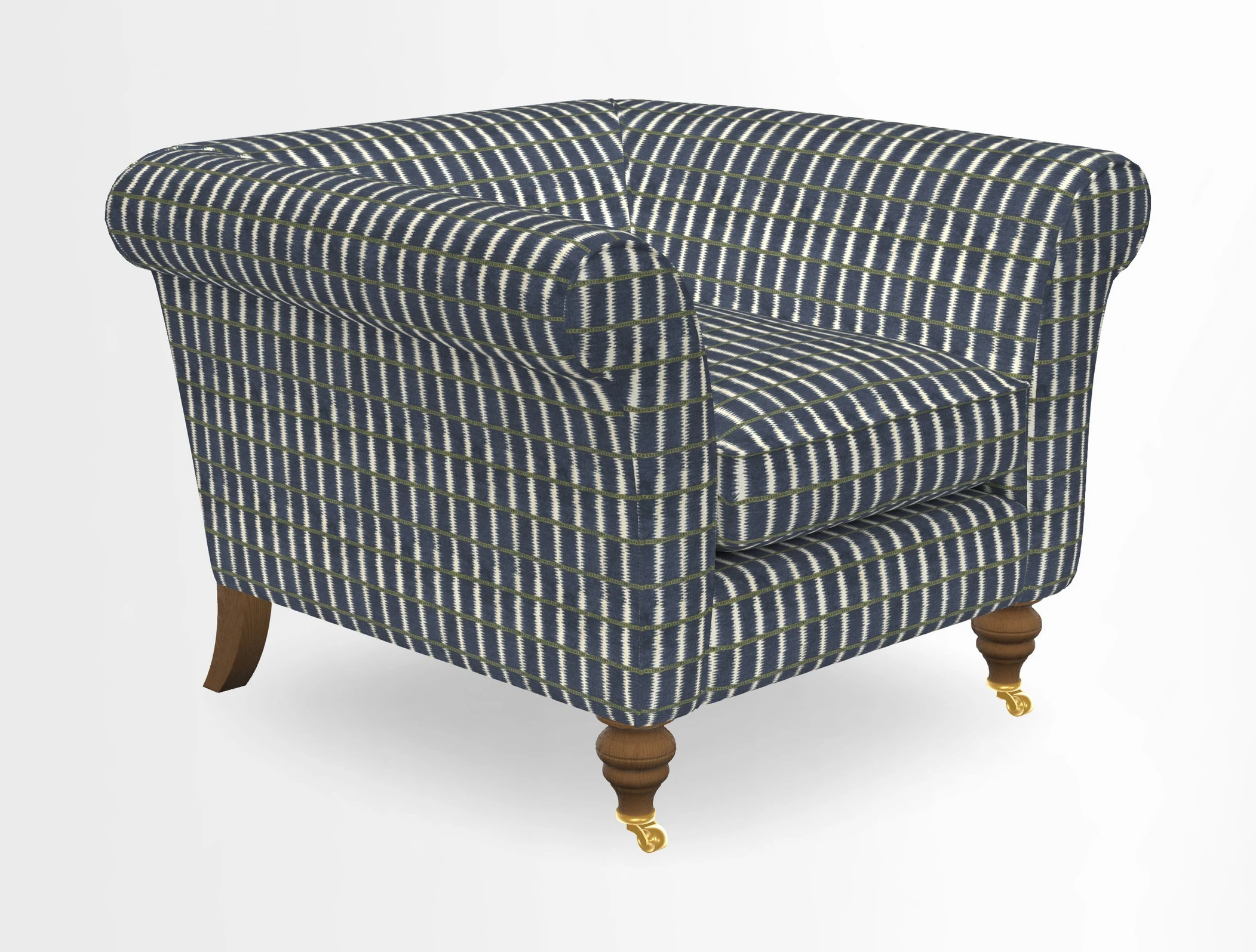 Otley Chair in Two Tone Plain Biscuit