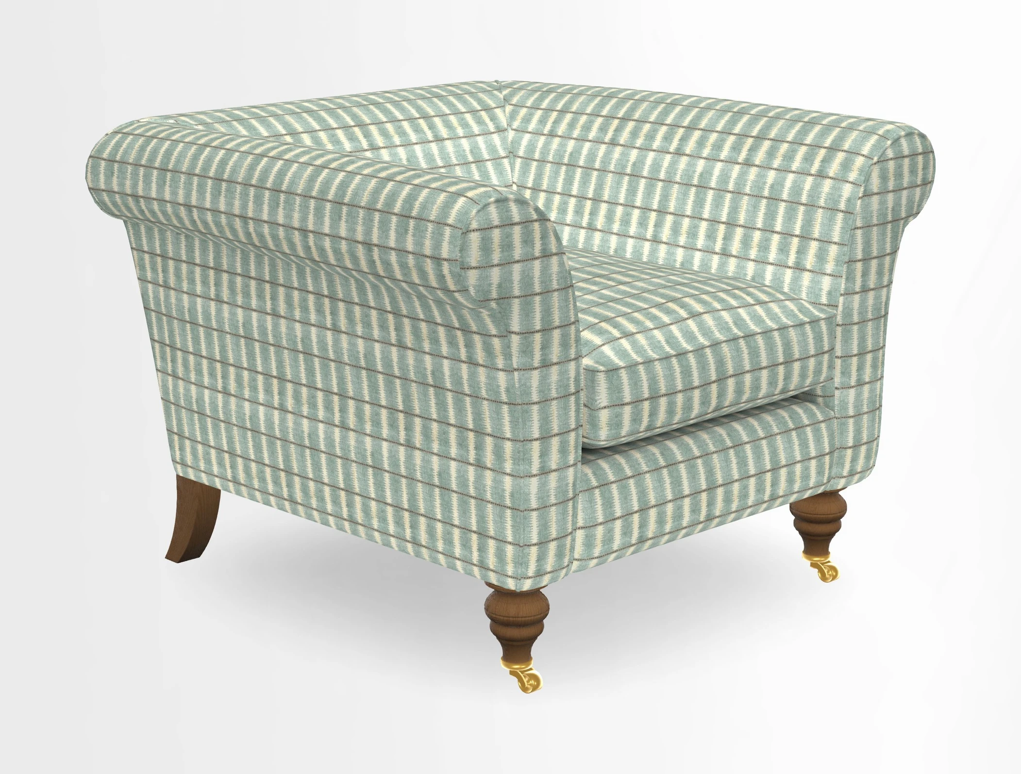 Otley Chair in Two Tone Plain Biscuit