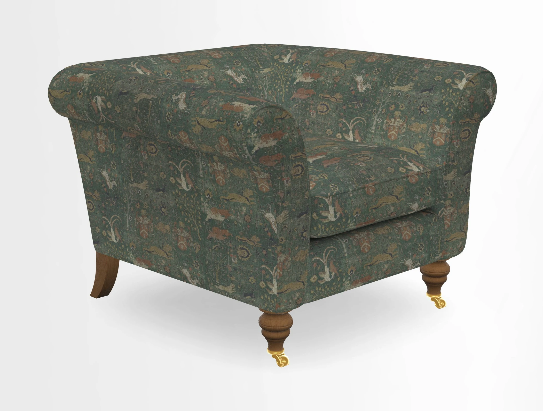 Otley Chair in Two Tone Plain Biscuit