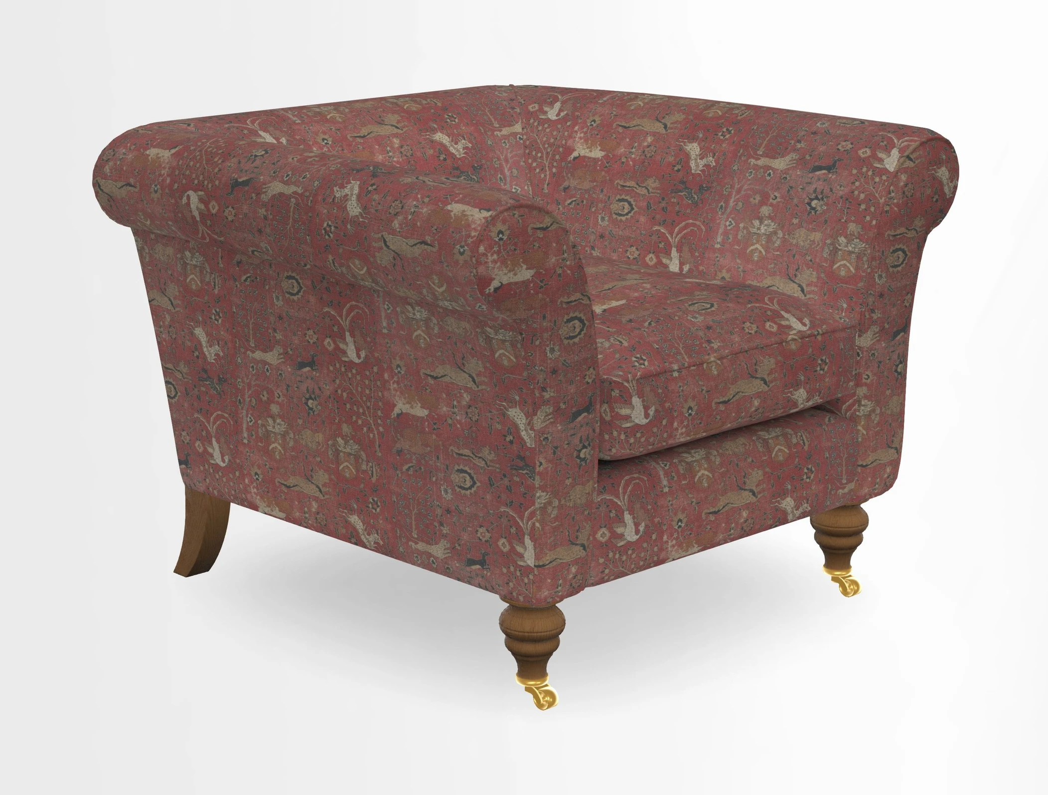 Otley Chair in Two Tone Plain Biscuit