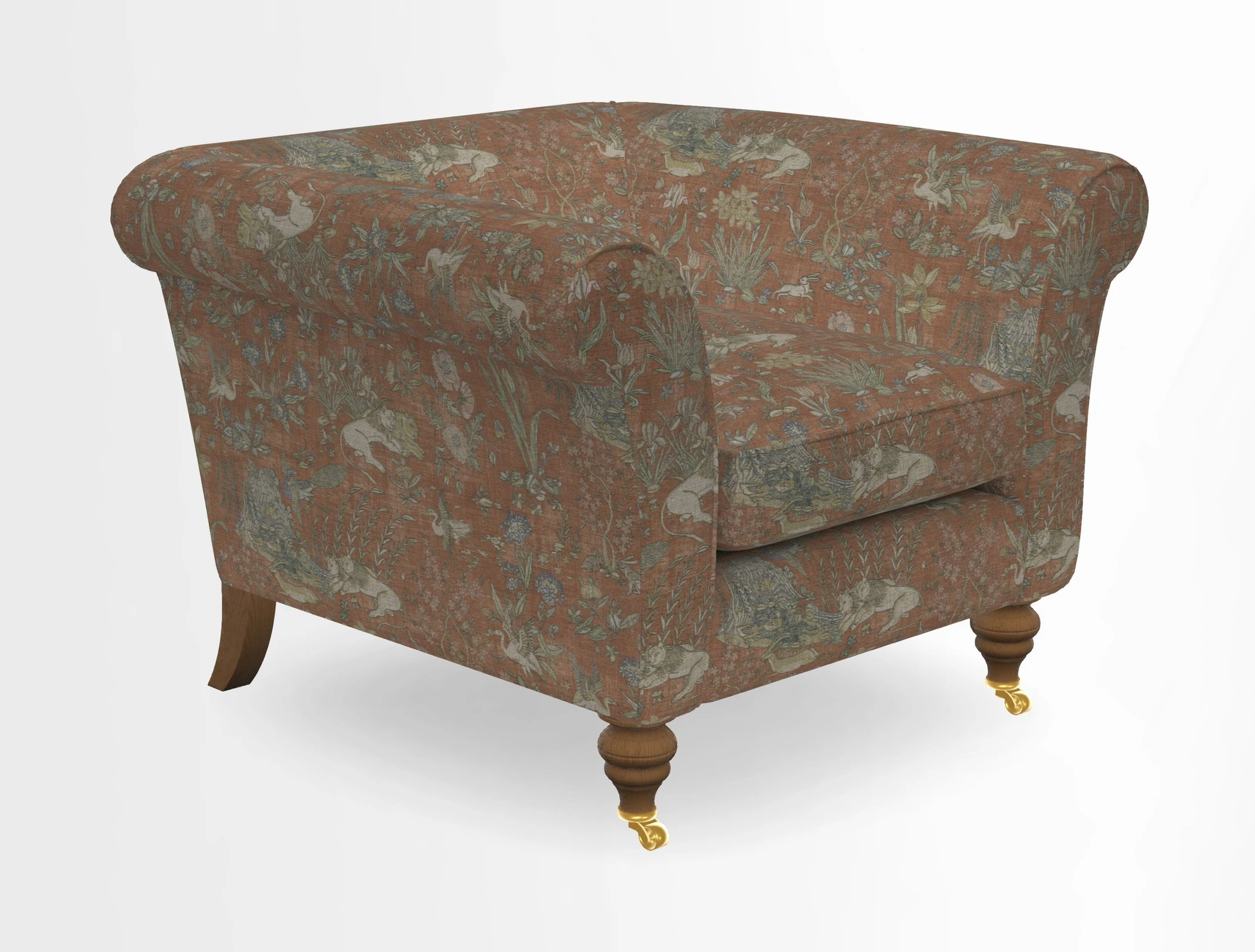 Otley Chair in Two Tone Plain Biscuit