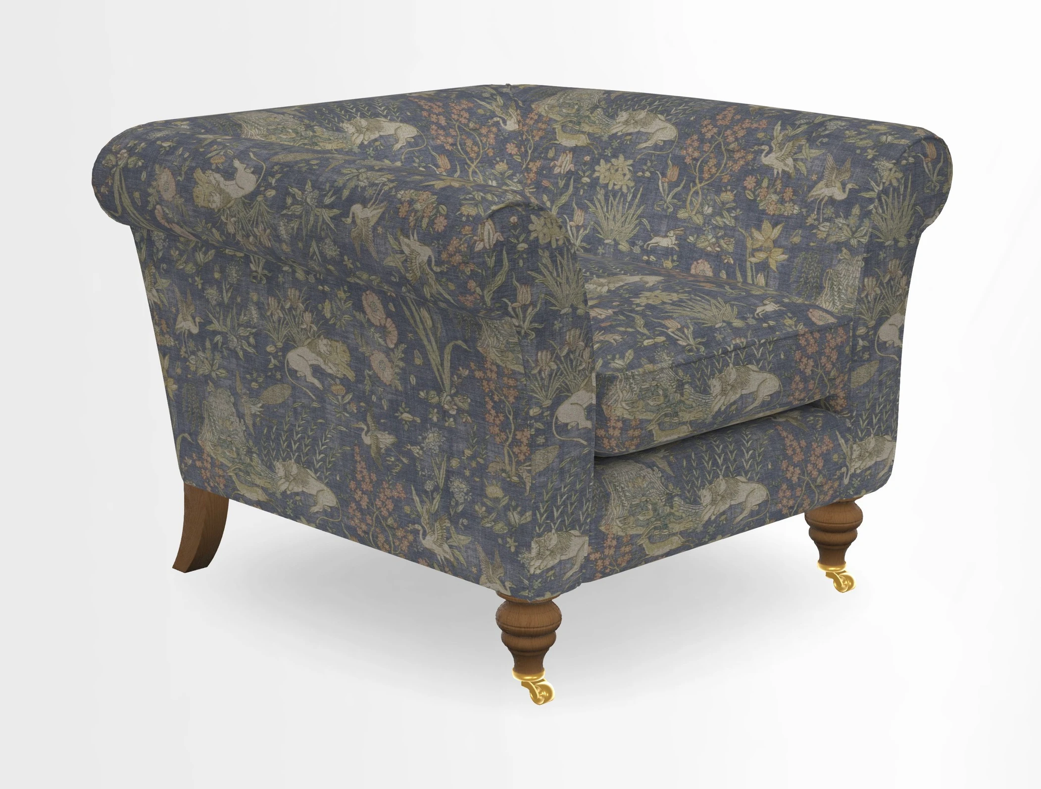 Otley Chair in Two Tone Plain Biscuit