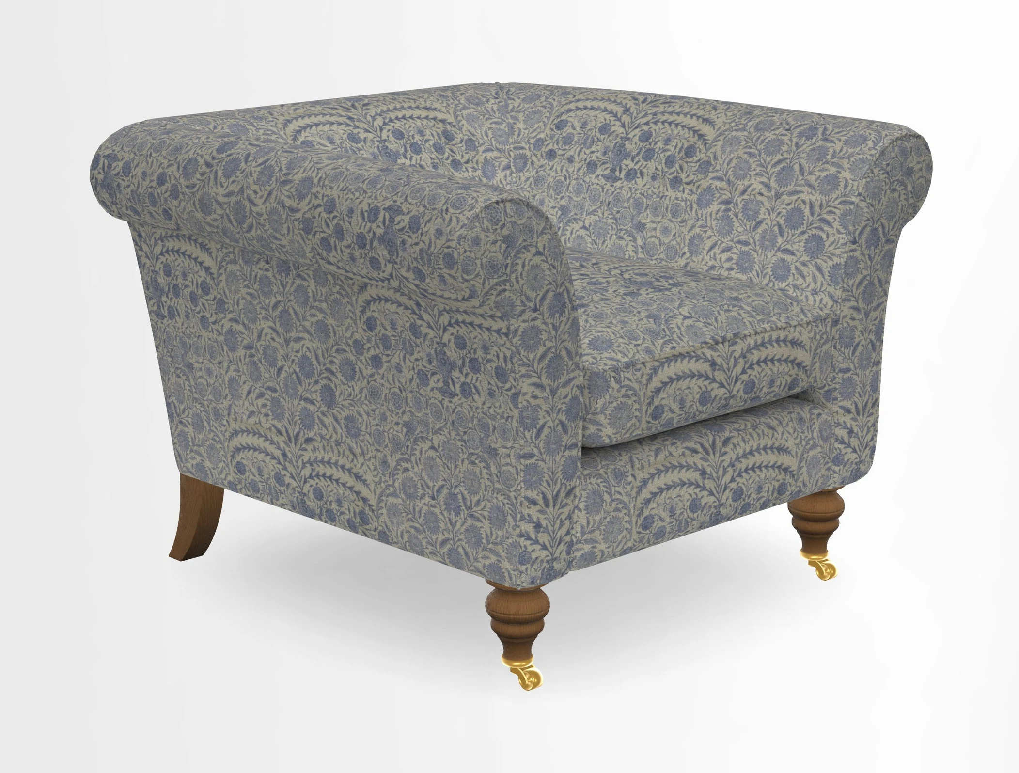 Otley Chair in Two Tone Plain Biscuit