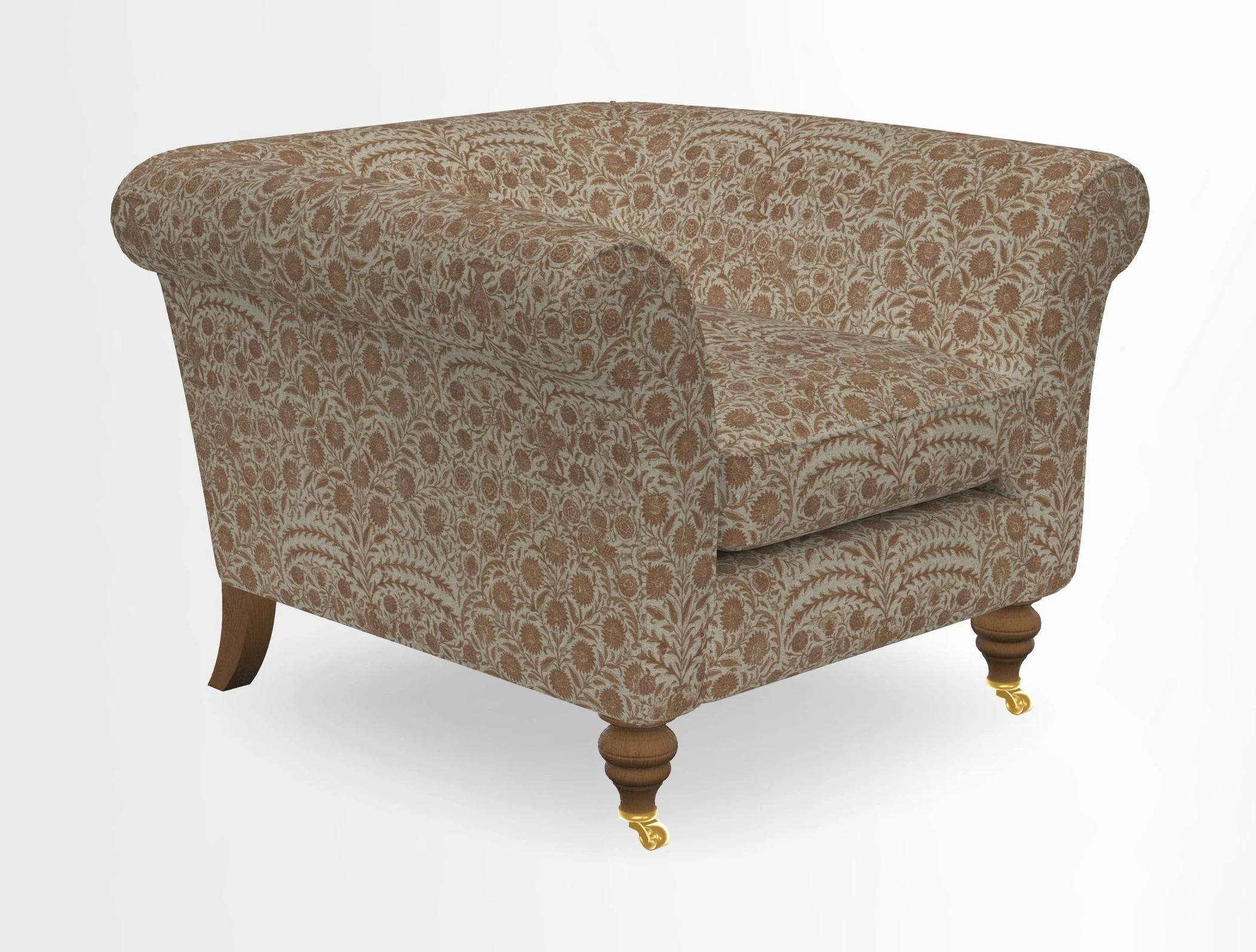Otley Chair in Two Tone Plain Biscuit