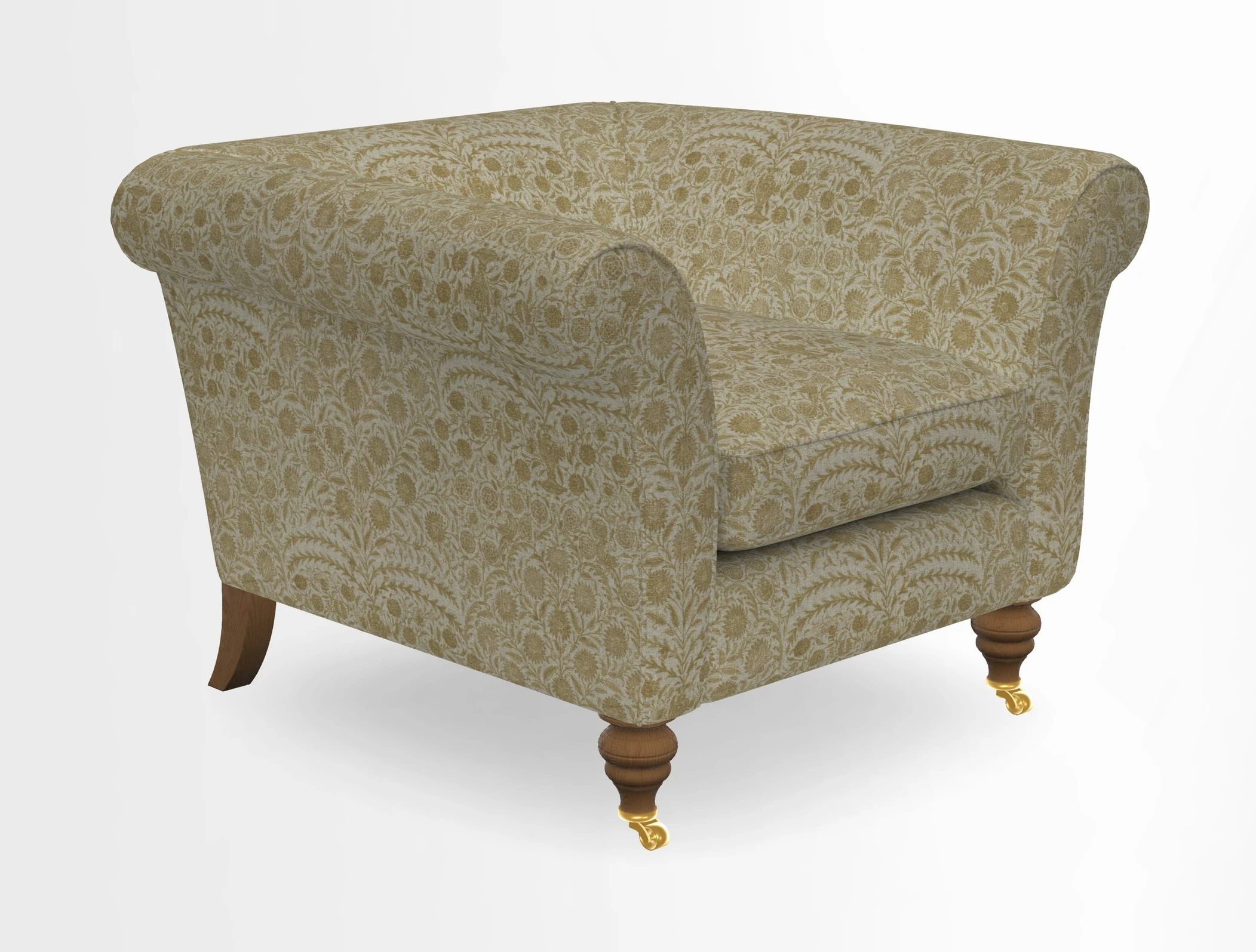 Otley Chair in Two Tone Plain Biscuit
