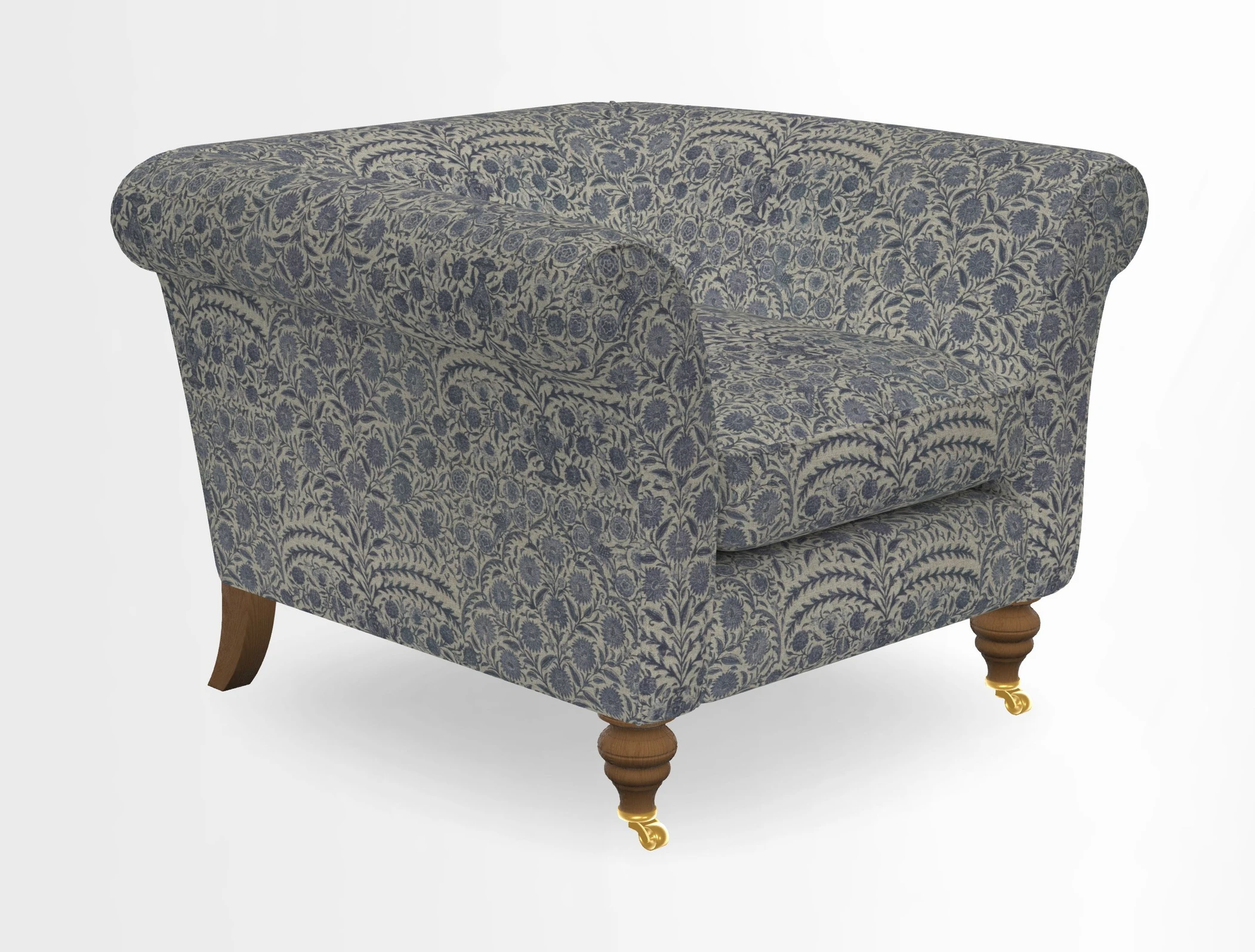 Otley Chair in Two Tone Plain Biscuit