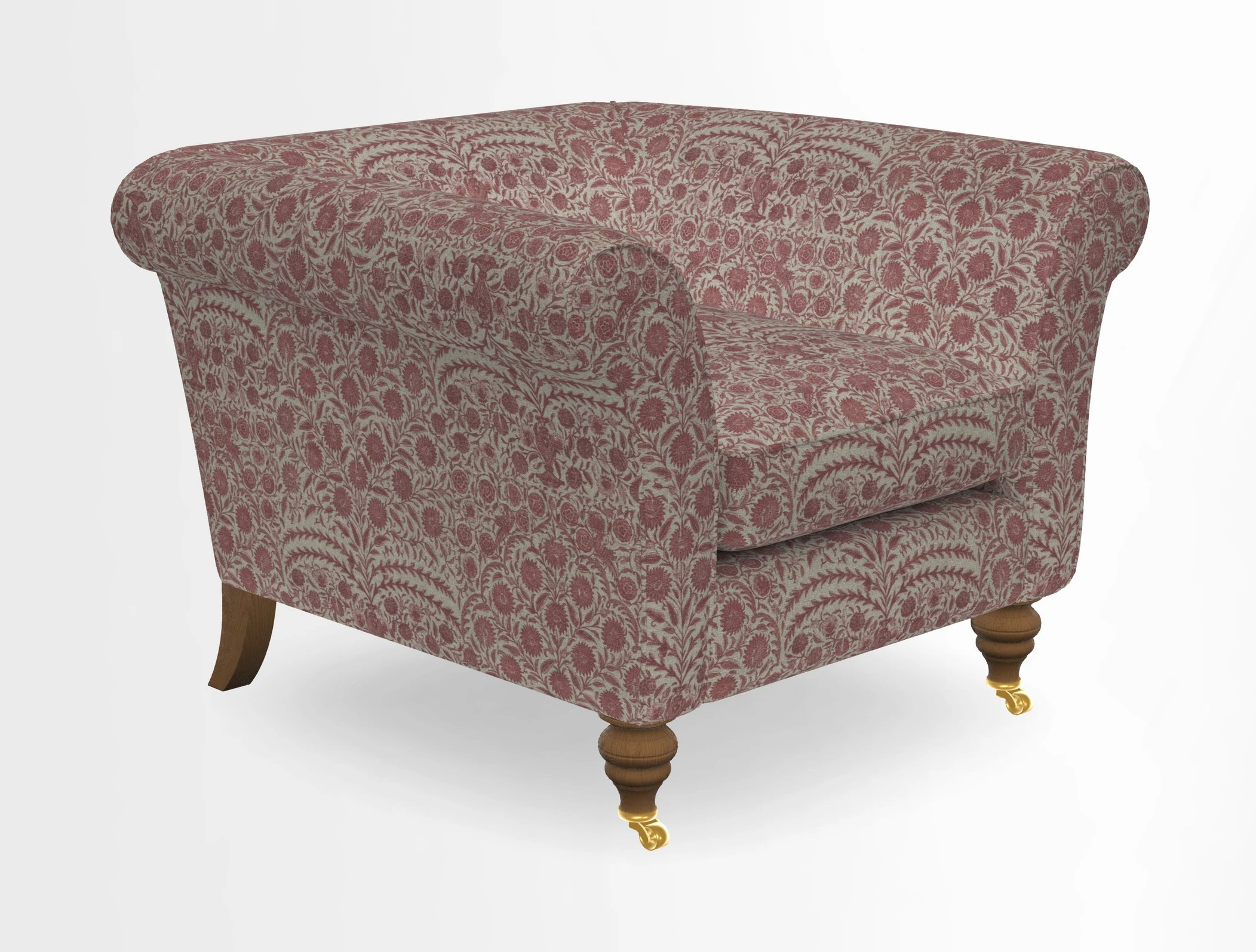 Otley Chair in Two Tone Plain Biscuit