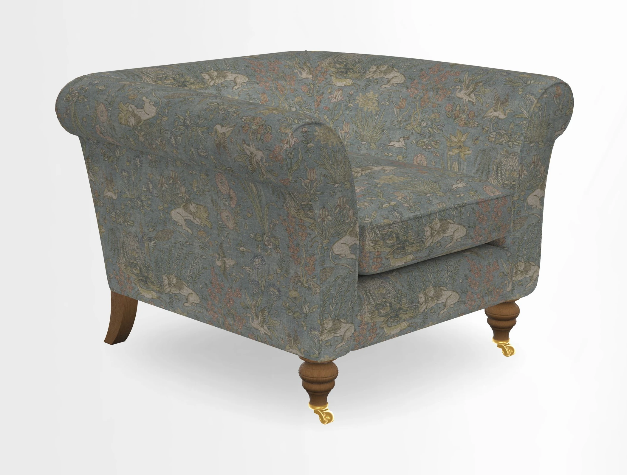 Otley Chair in Two Tone Plain Biscuit