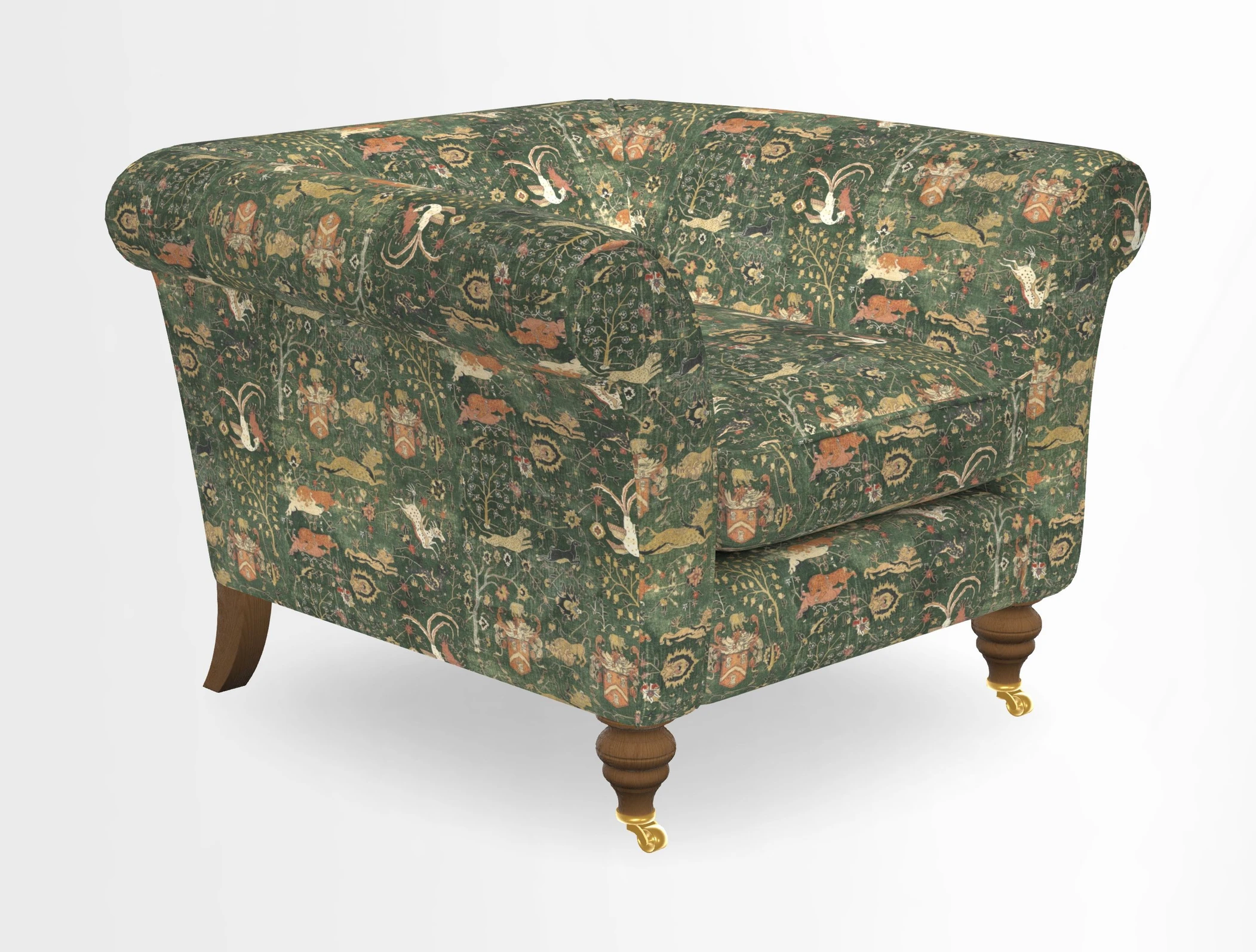 Otley Chair in Two Tone Plain Biscuit
