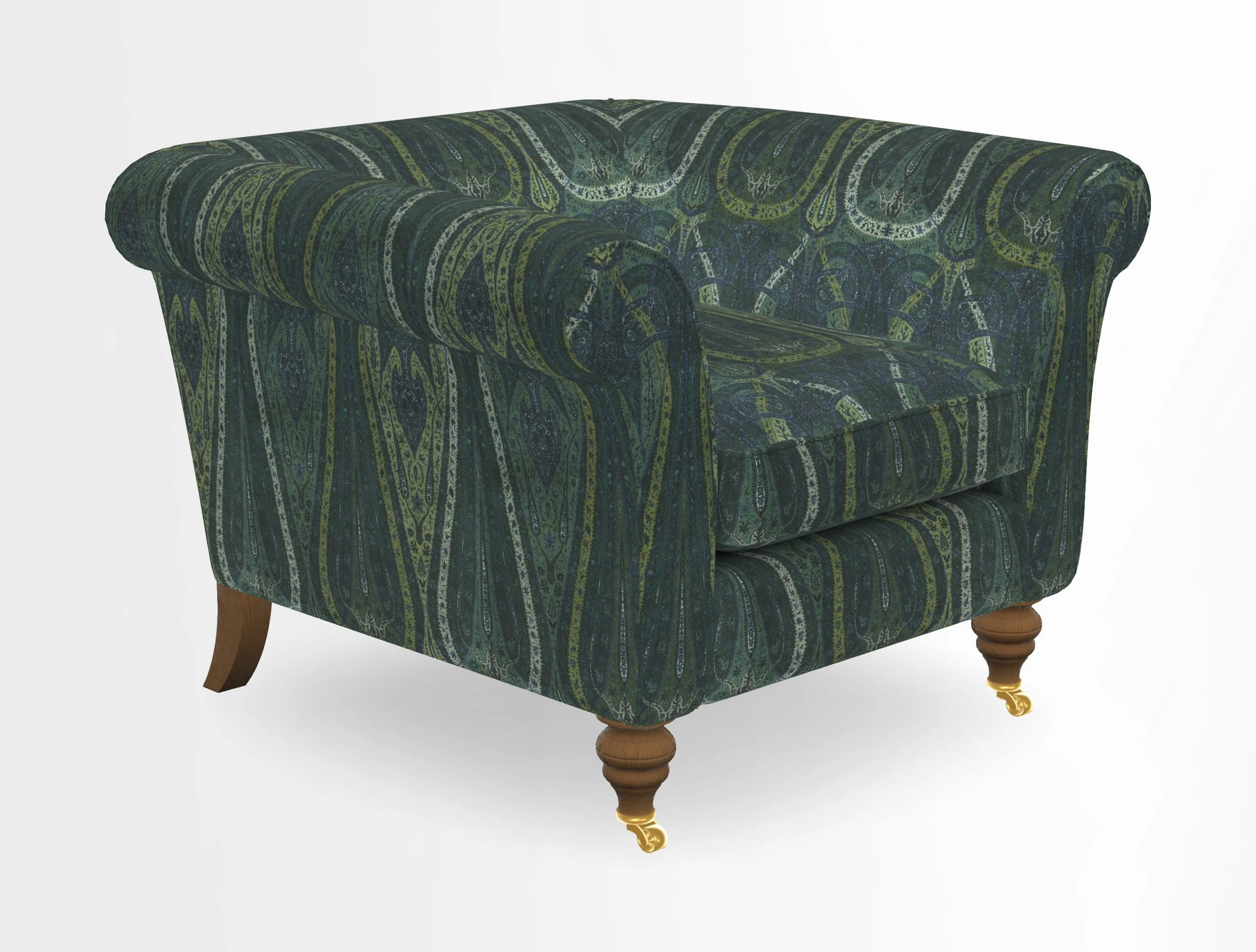 Otley Chair in Two Tone Plain Biscuit