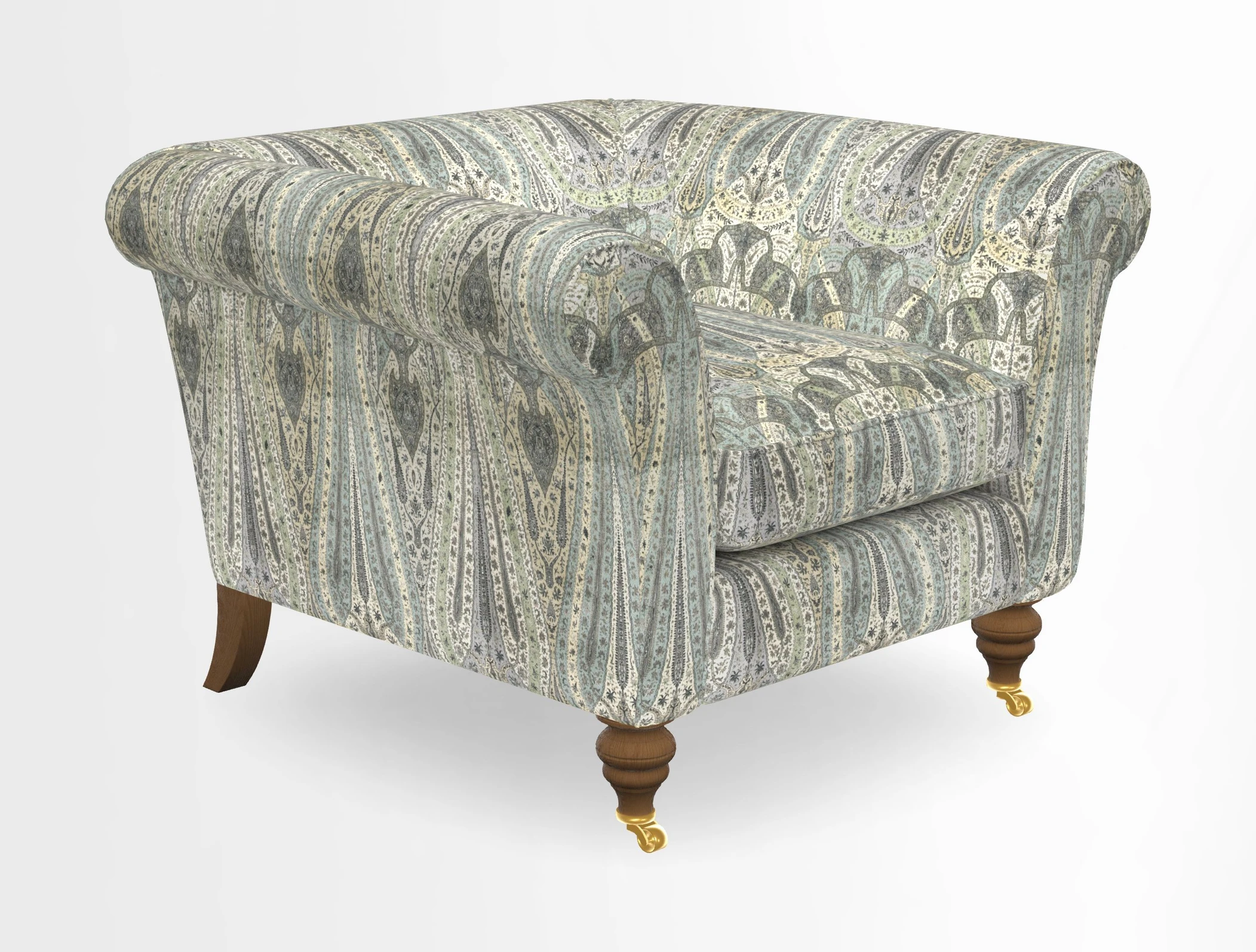 Otley Chair in Two Tone Plain Biscuit
