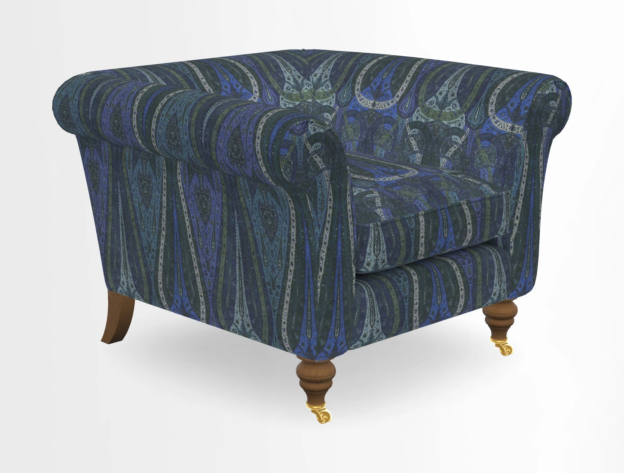 Otley Chair in Two Tone Plain Biscuit