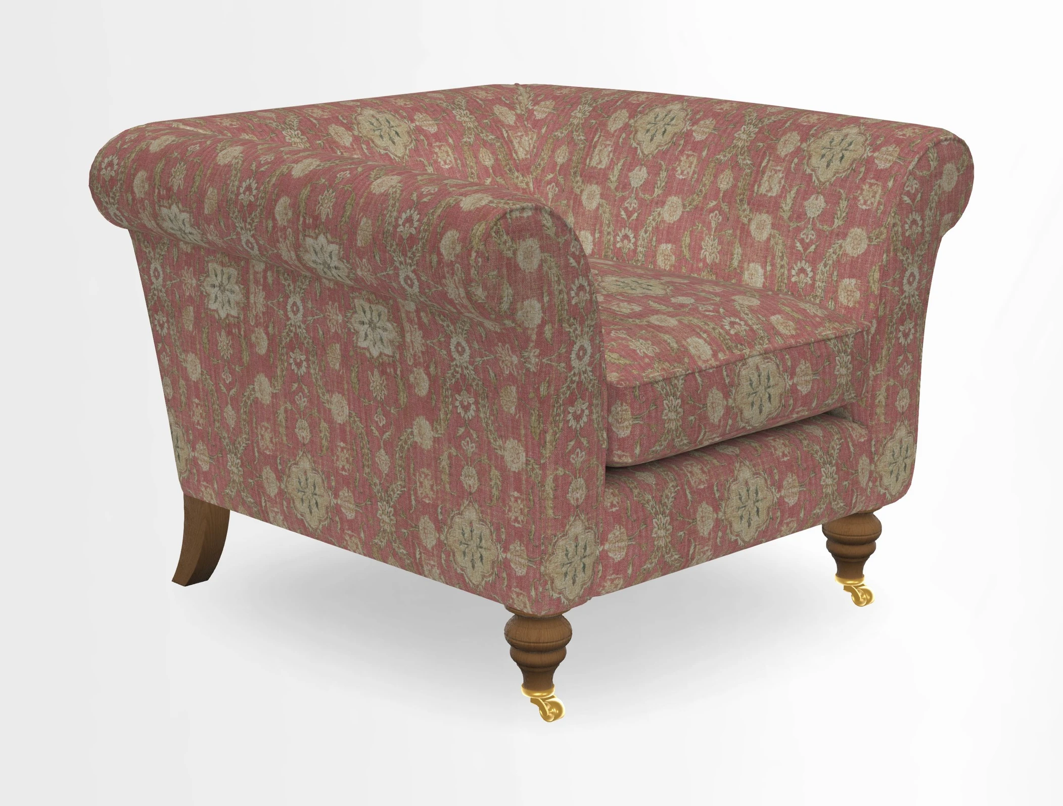 Otley Chair in Two Tone Plain Biscuit