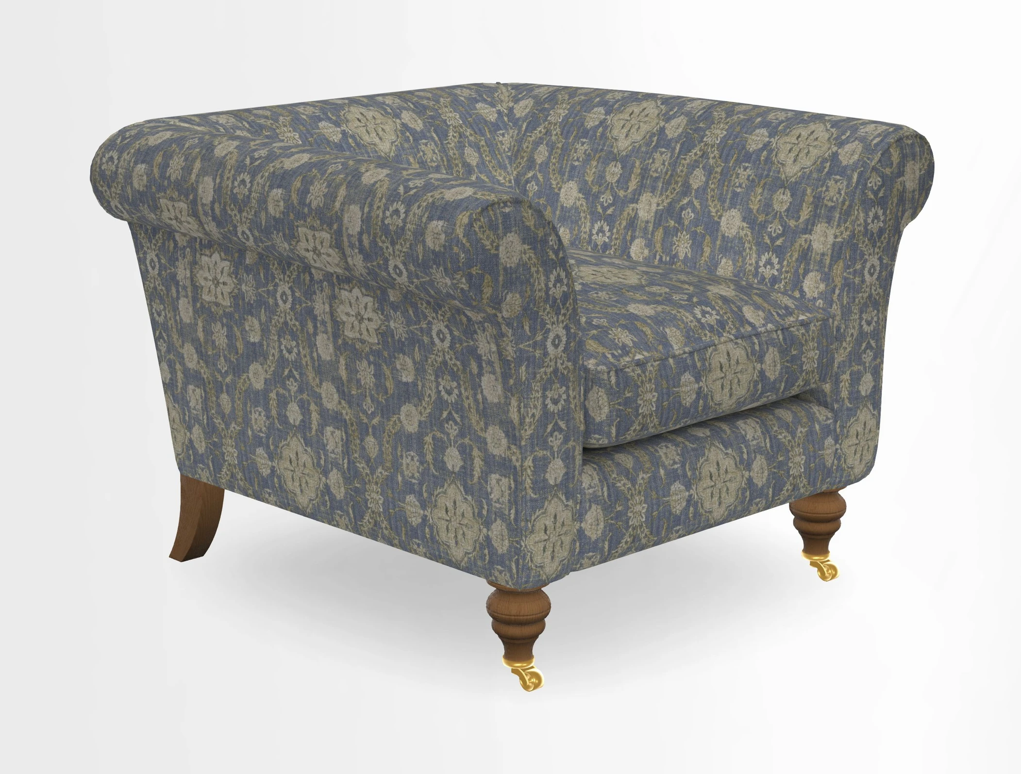 Otley Chair in Two Tone Plain Biscuit